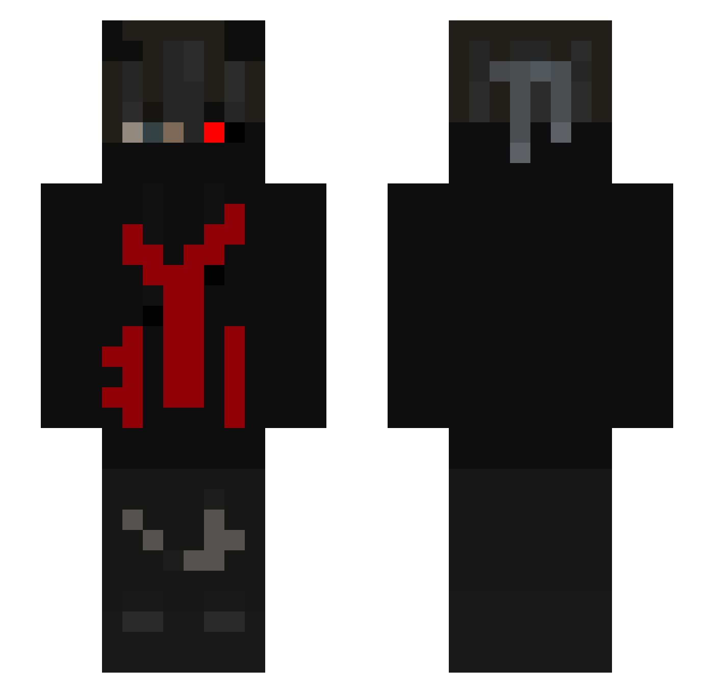 nasserprozz Minecraft skin, front and back view