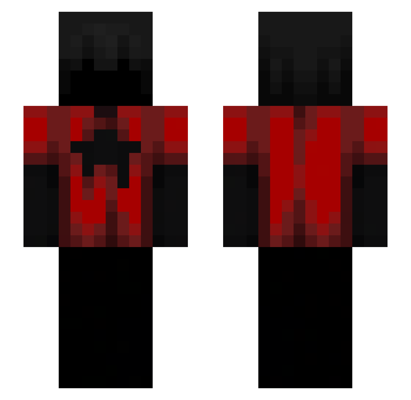 Eymenemo_ Minecraft skin, front and back view