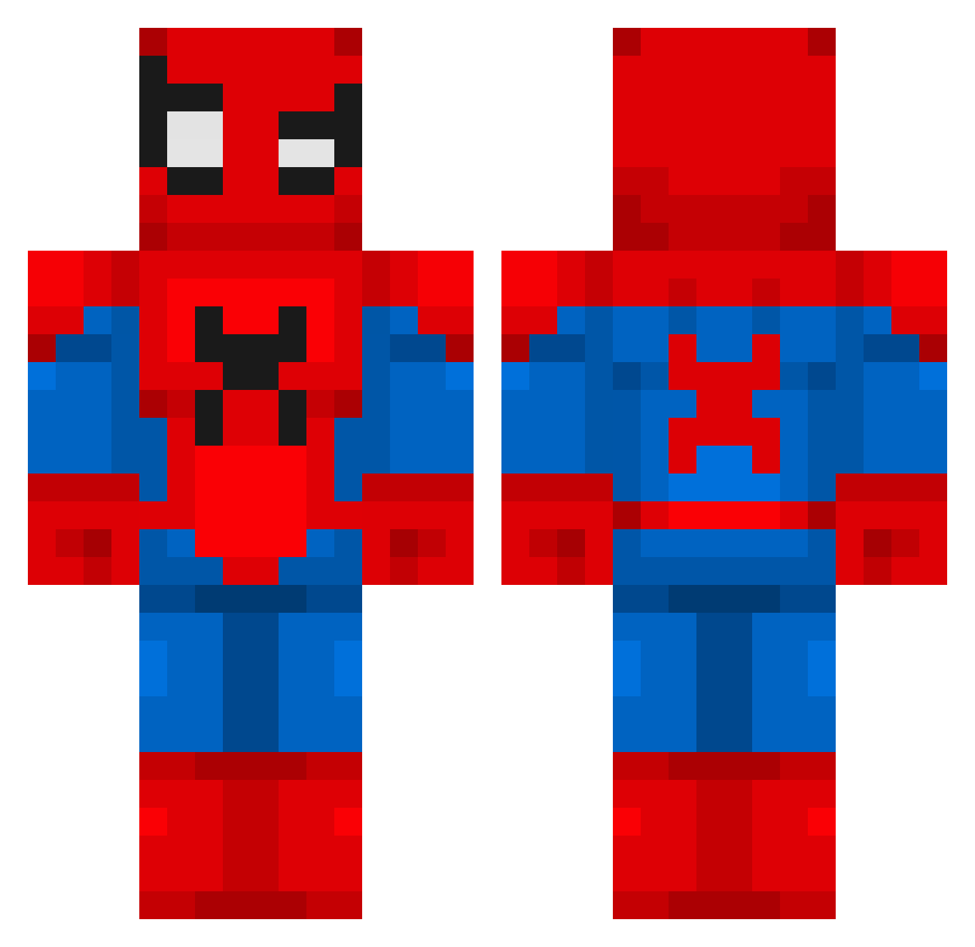 S1RT0_PT Minecraft skin, front and back view