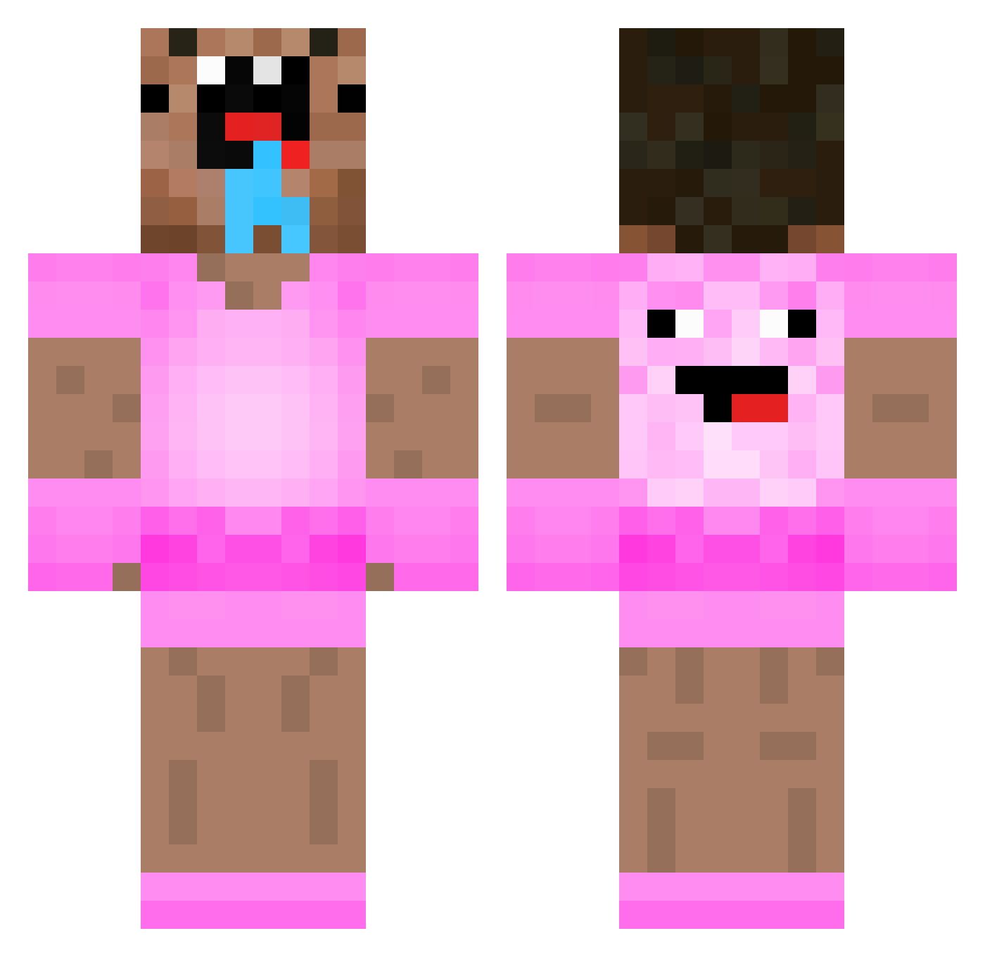noaaa1211 Minecraft skin, front and back view