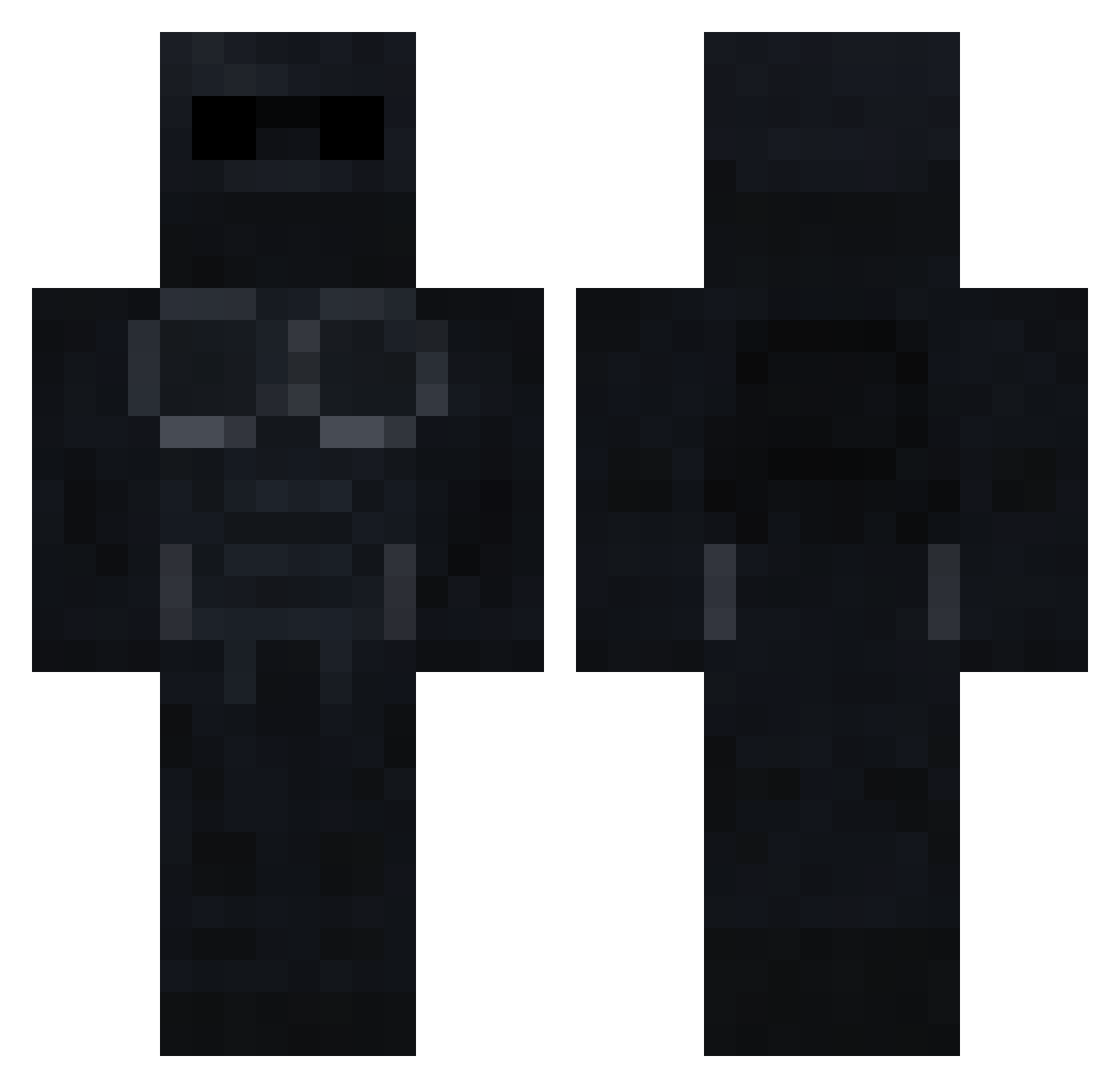 capivara1801 Minecraft skin, front and back view