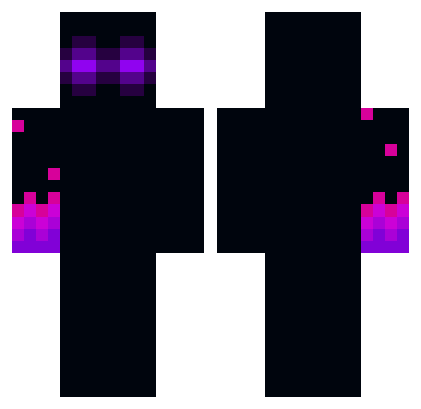 Sloopz_ Minecraft skin, front and back view