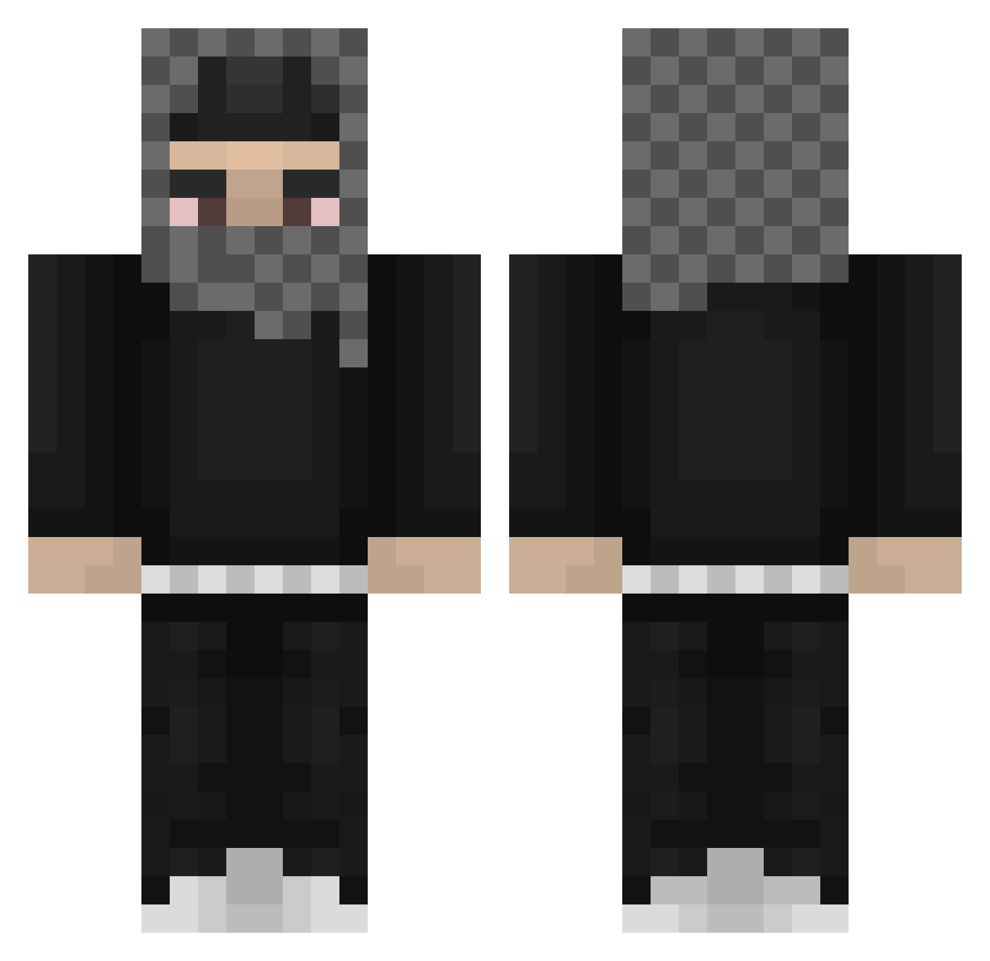 prodvenpo Minecraft skin, front and back view