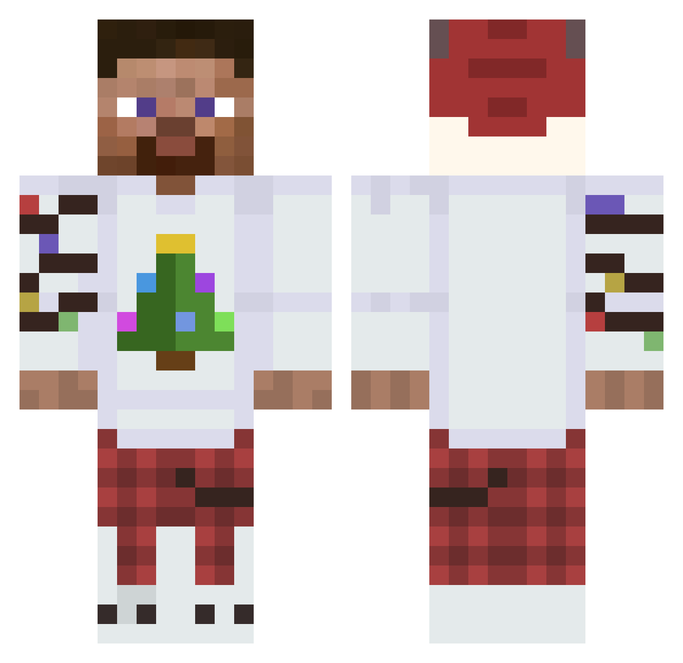 sorsa_29 Minecraft skin, front and back view