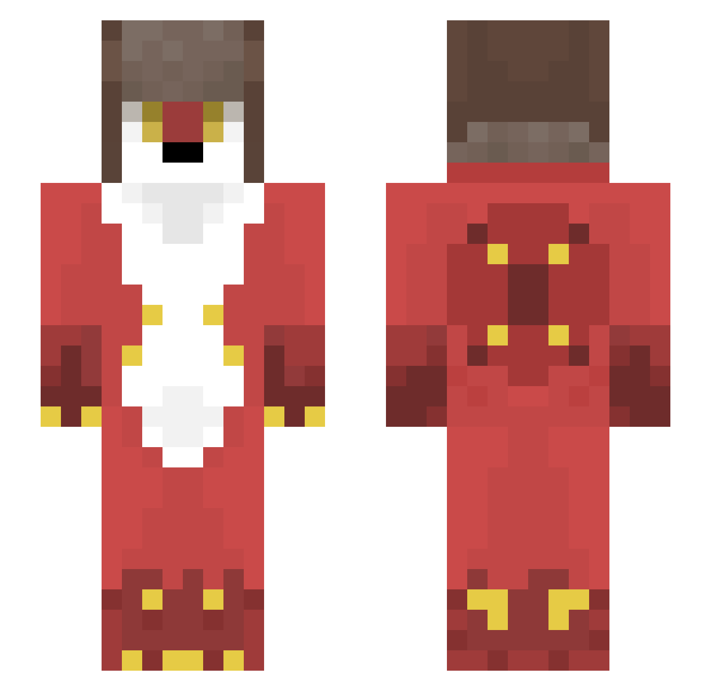 SEAMRIPP3R Minecraft skin, front and back view