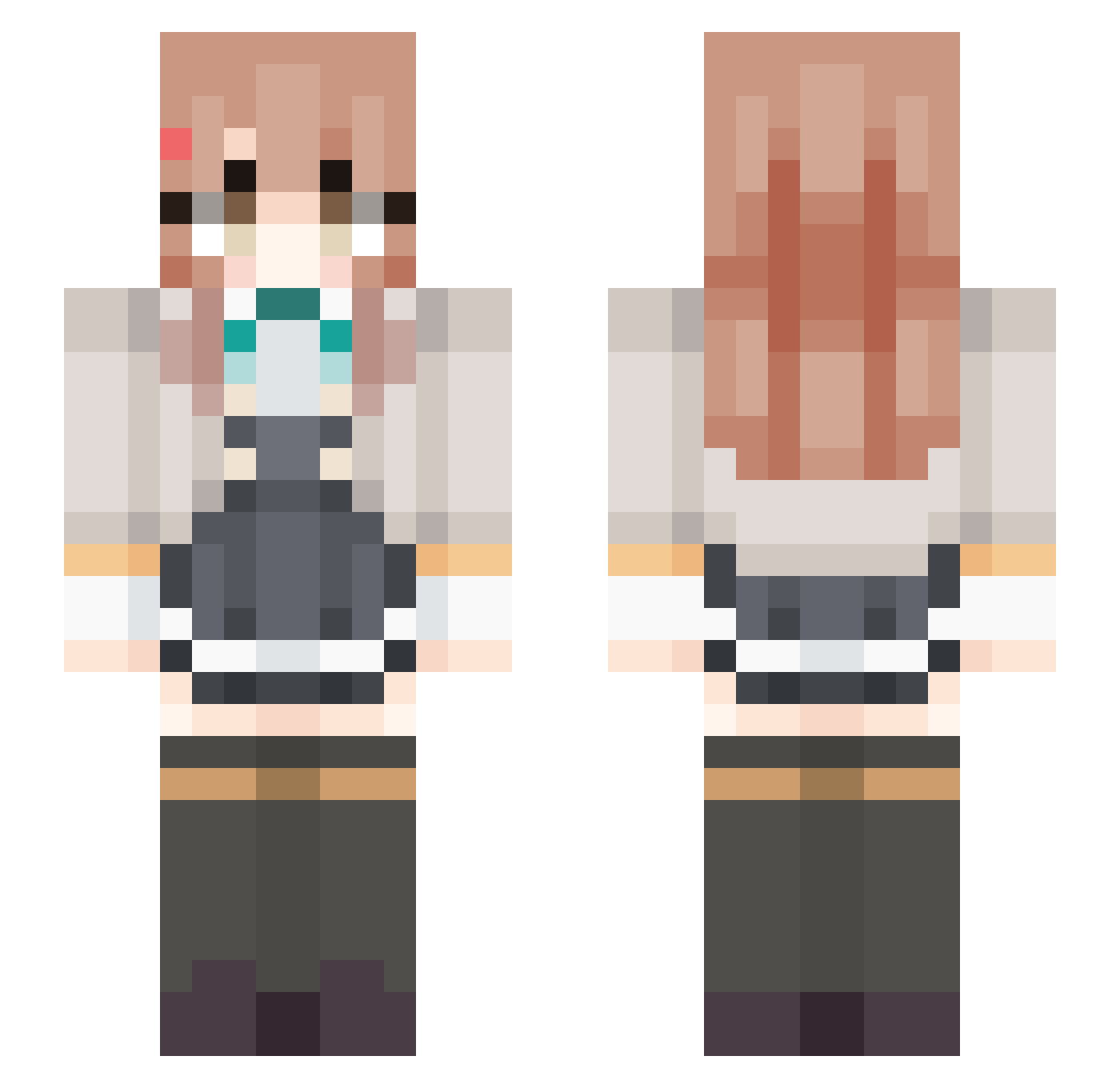 Revan2250__ Minecraft skin, front and back view