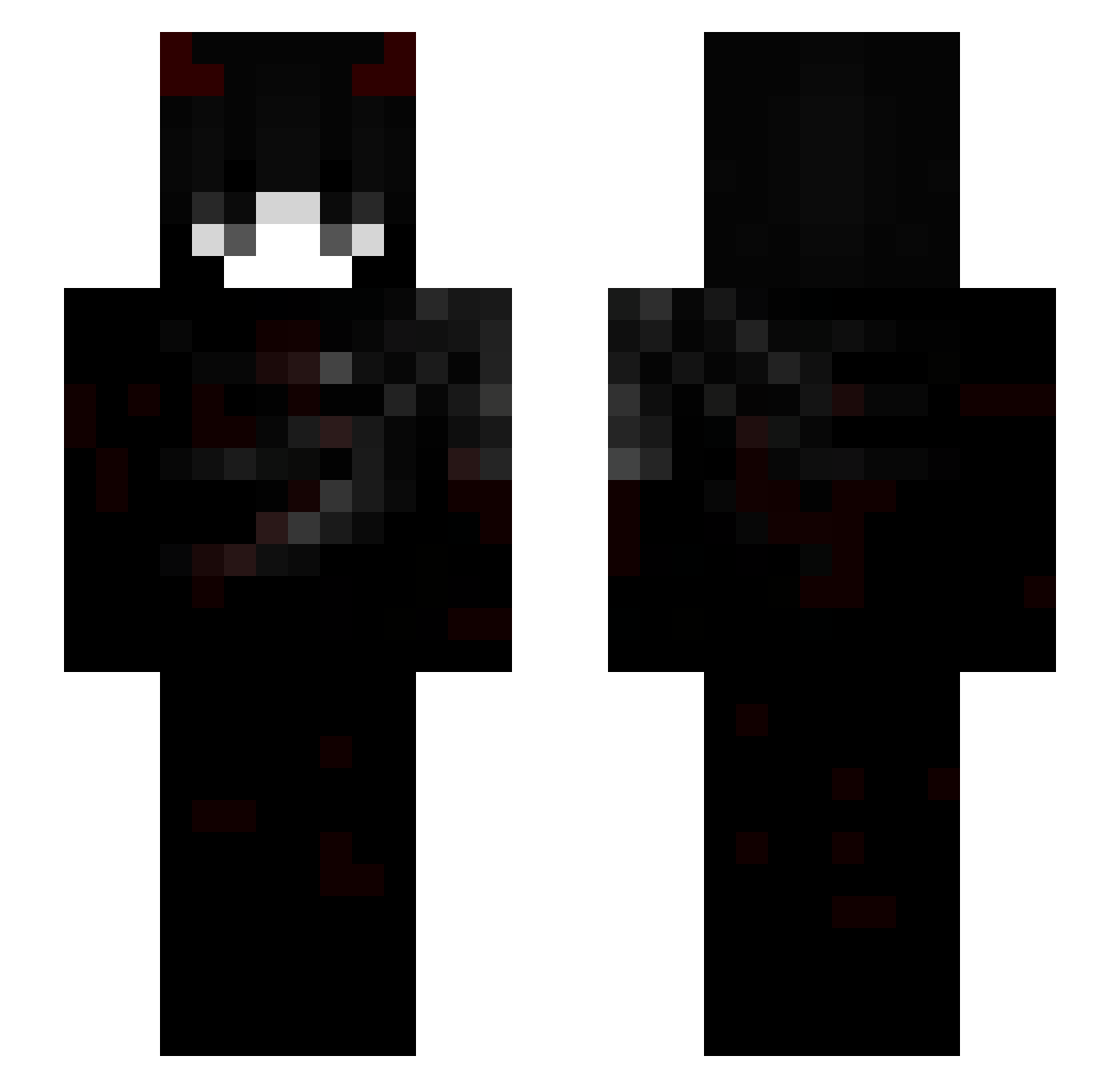 demonfix15 Minecraft skin, front and back view