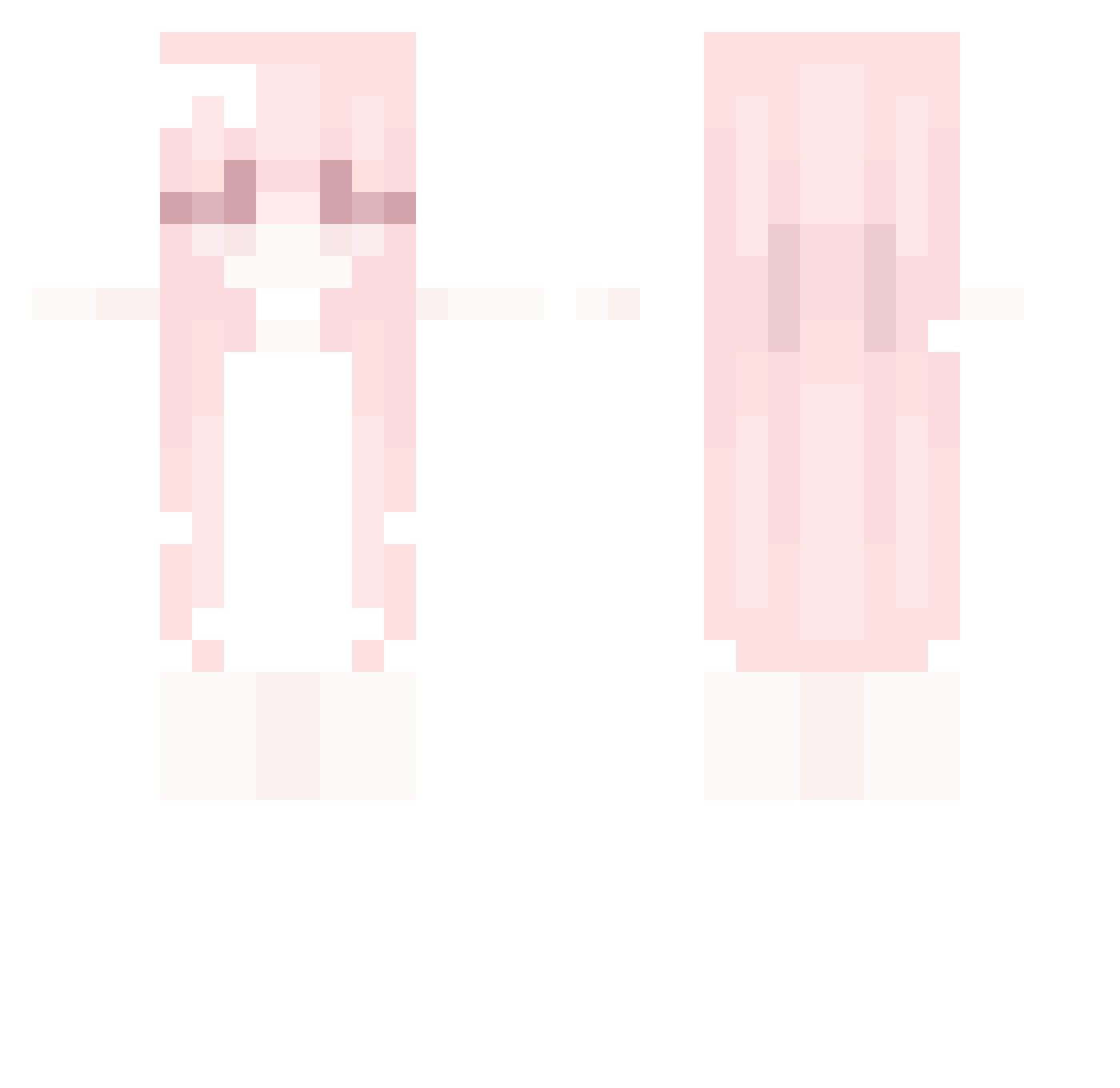 _Papi69 Minecraft skin, front and back view
