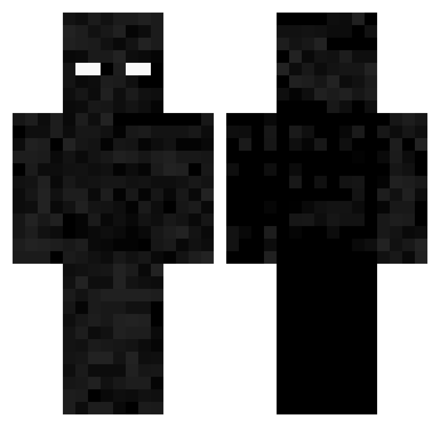 junkmasterjim Minecraft skin, front and back view