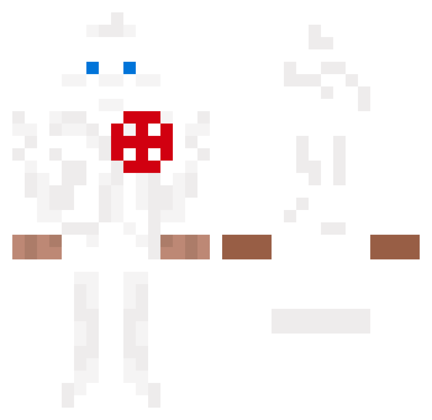 FearsomeLunatic Minecraft skin, front and back view