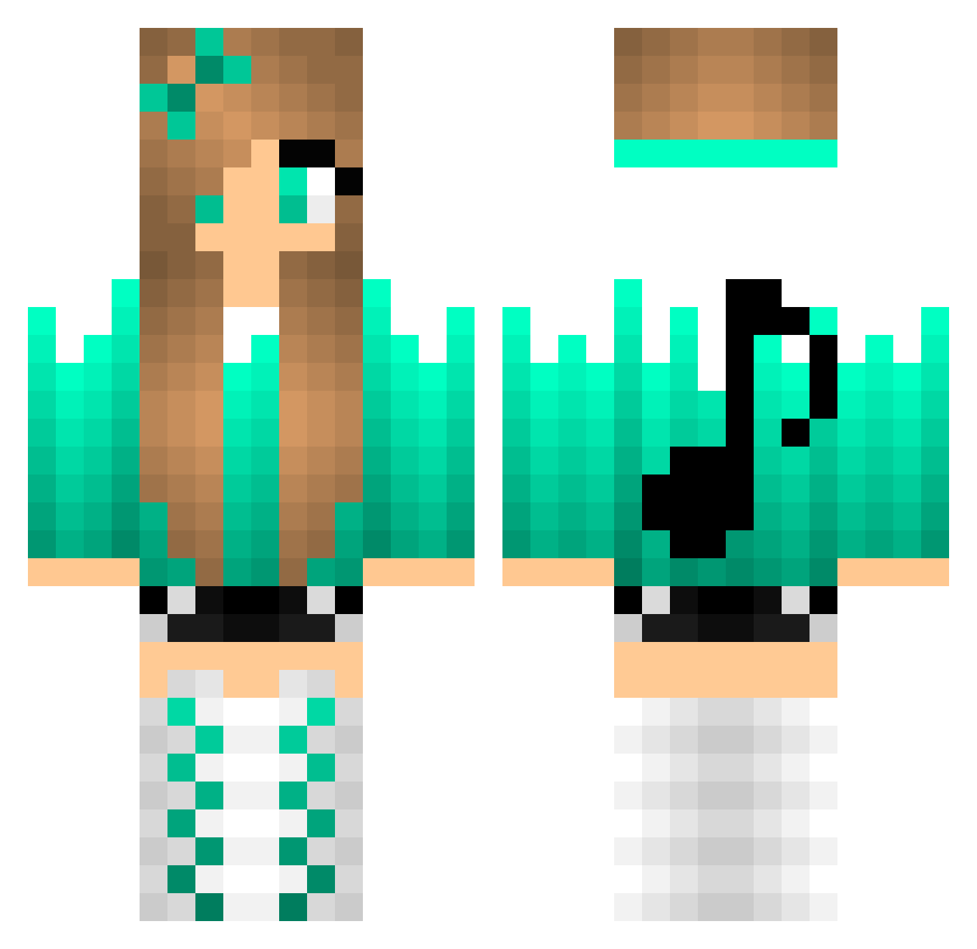 Isabel - music note Minecraft skin