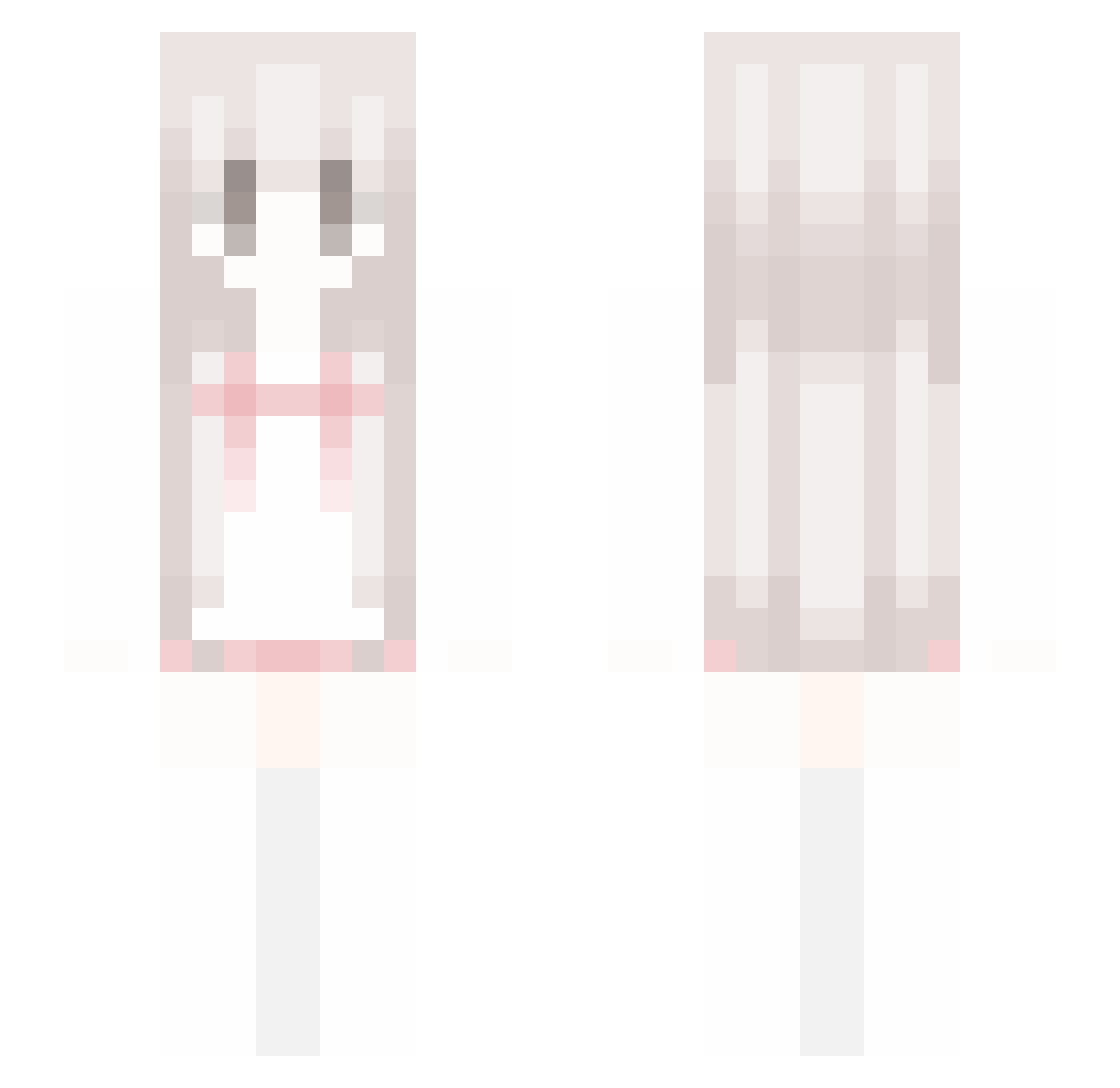 Dariz Minecraft skin, front and back view