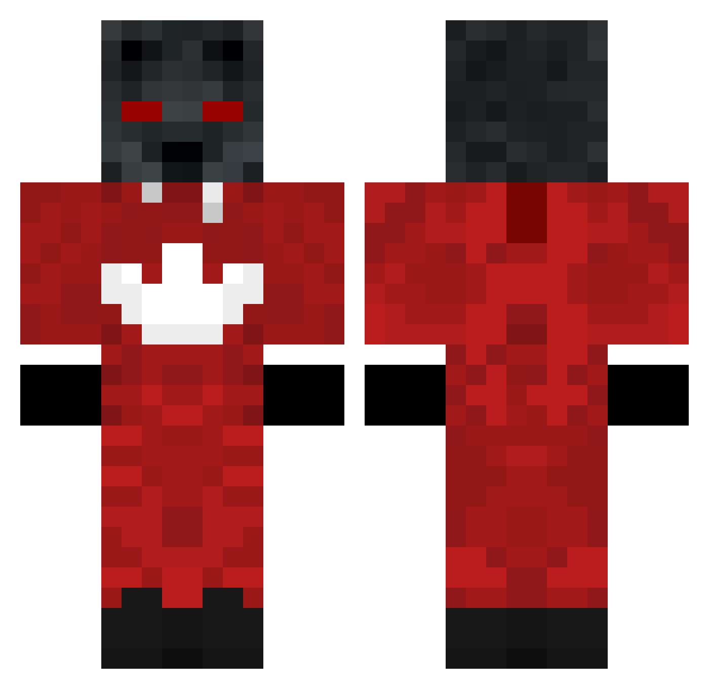 Meinhardt69 Minecraft skin, front and back view