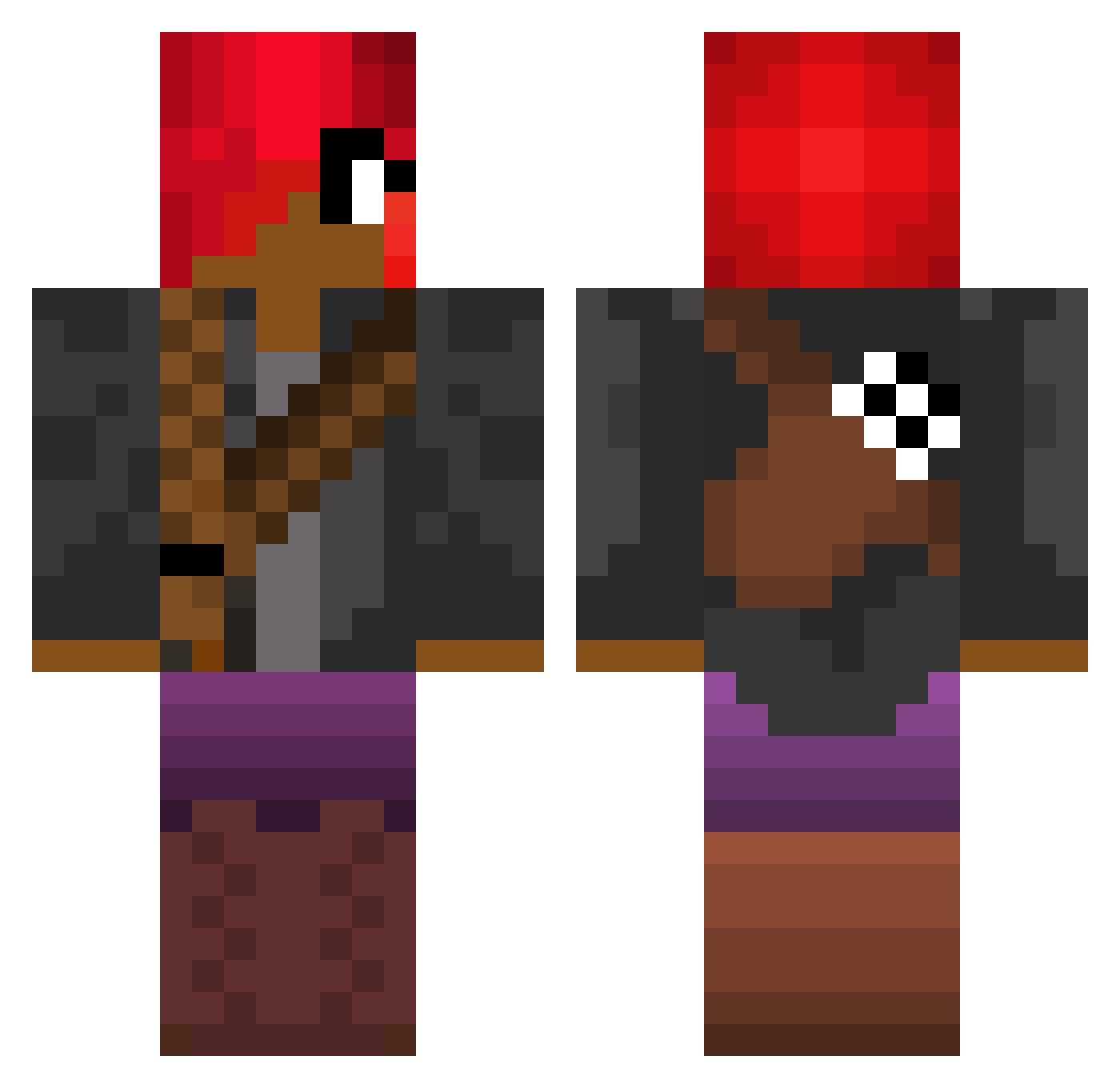 fayian1415 Minecraft skin, front and back view