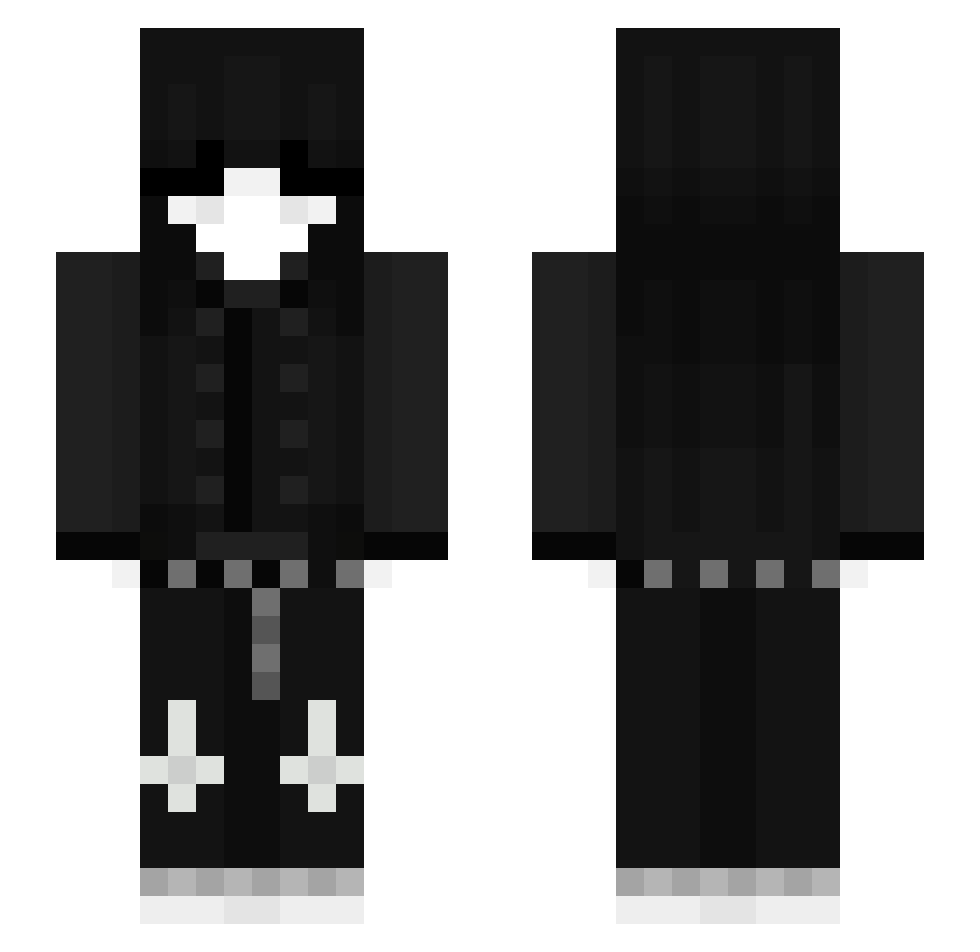 smcuic Minecraft skin, front and back view