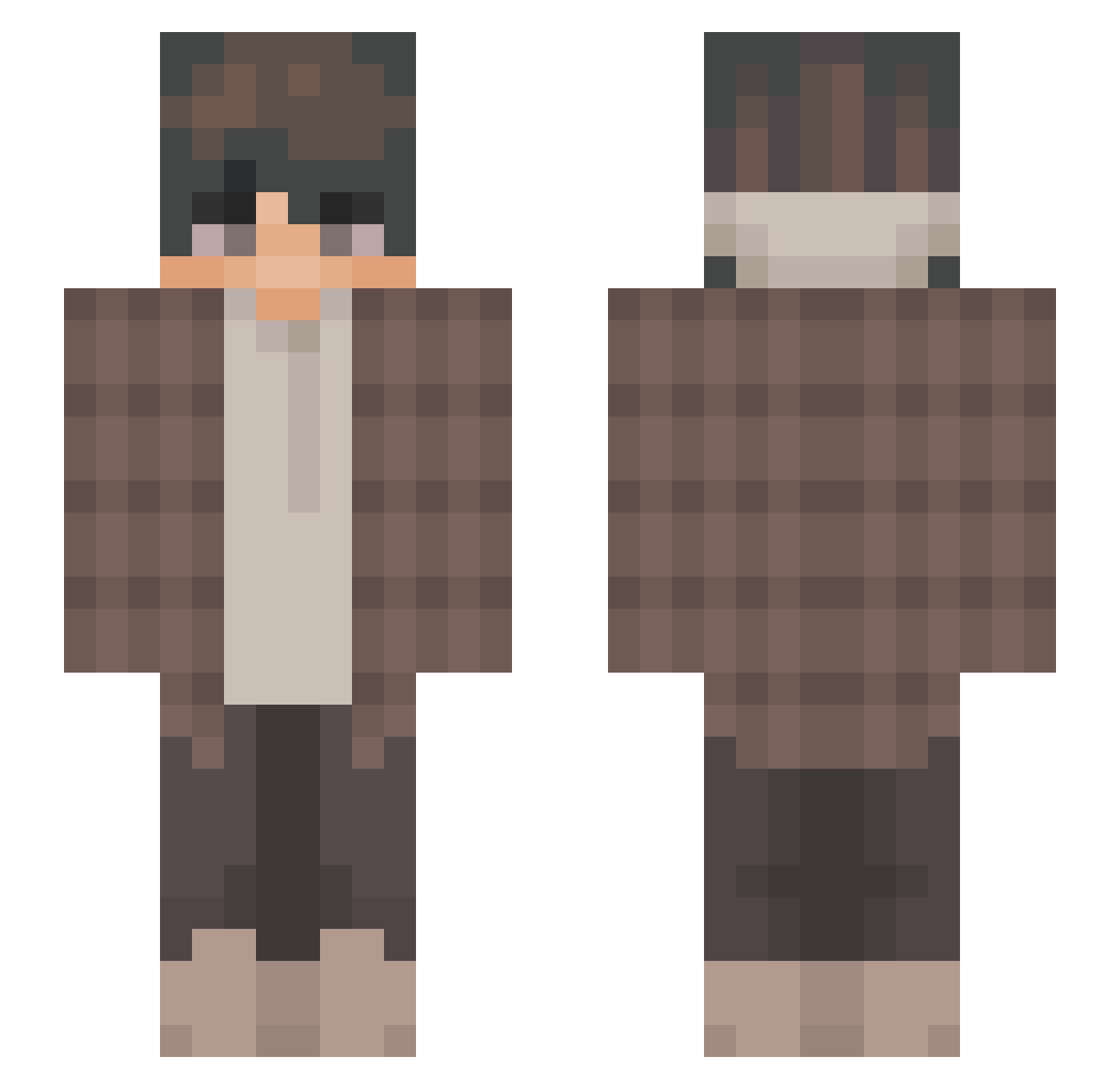 r4fzz_ Minecraft skin, front and back view