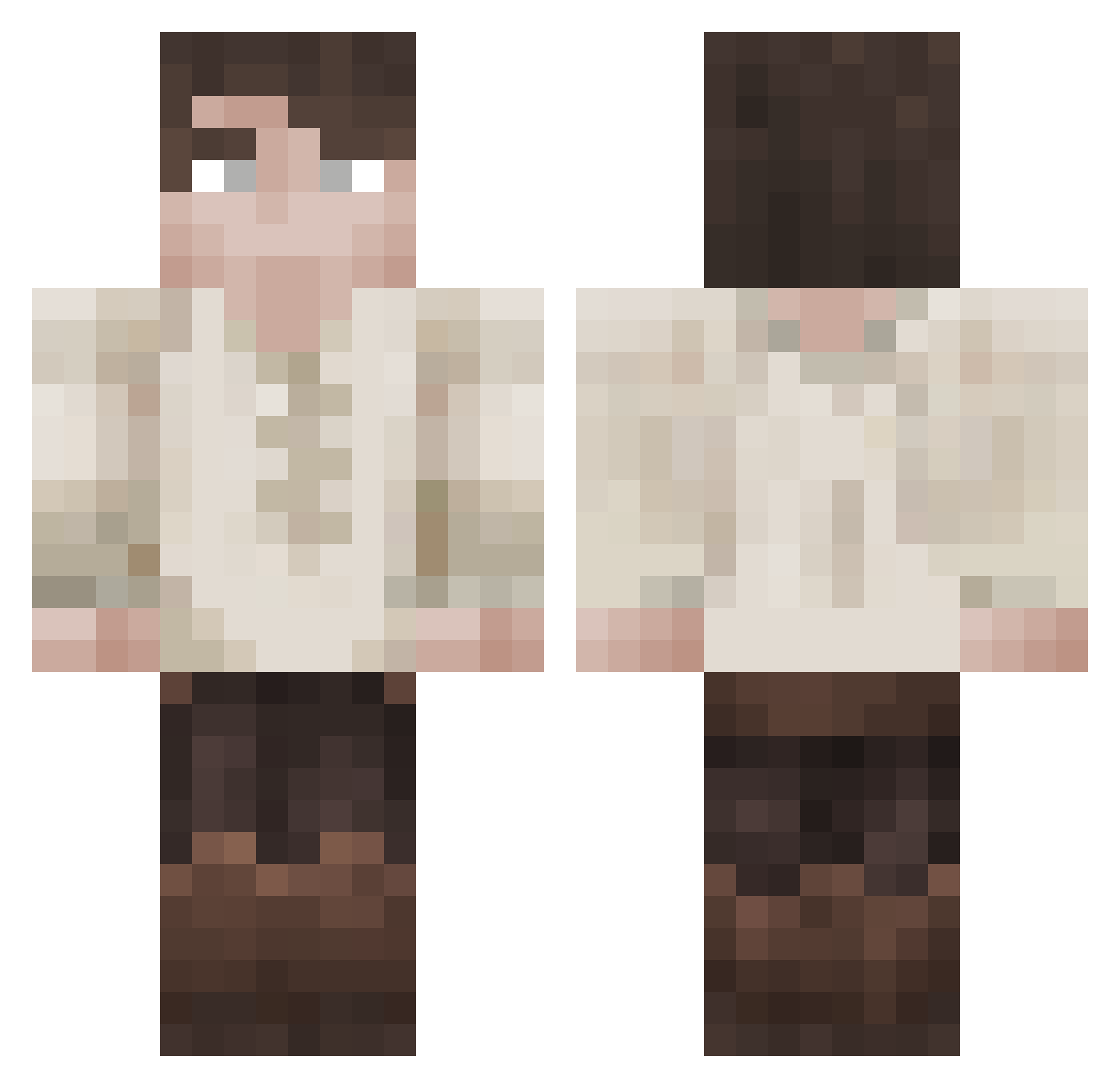 wag1025 Minecraft skin, front and back view