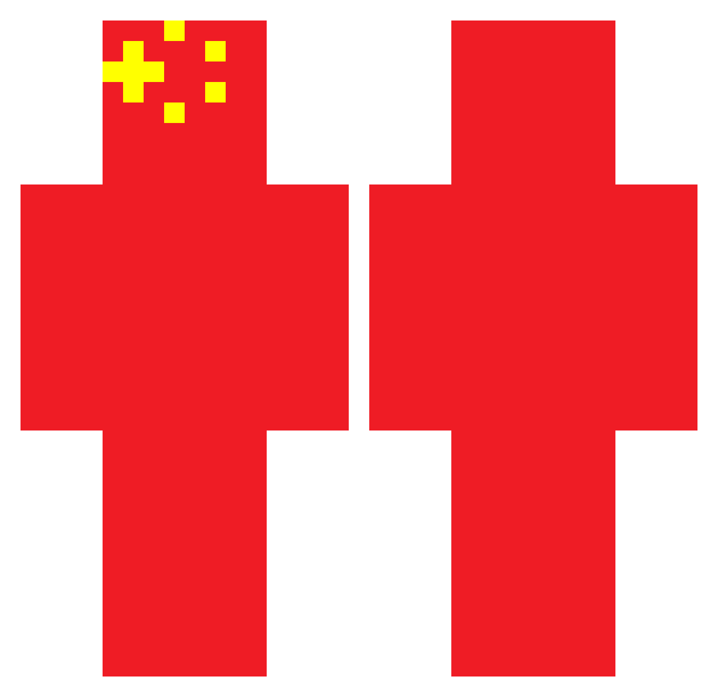 gilfslayerz Minecraft skin, front and back view