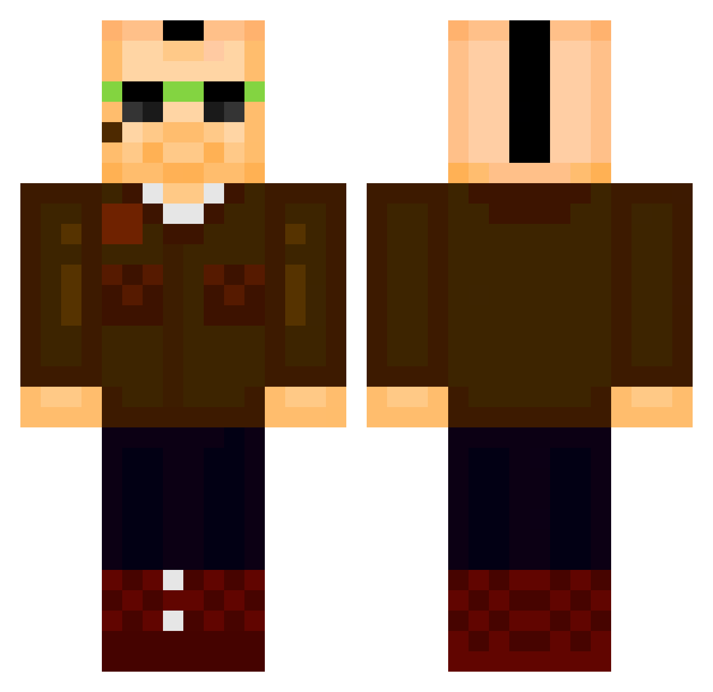 RobertDeHero - taxi driver Minecraft skin