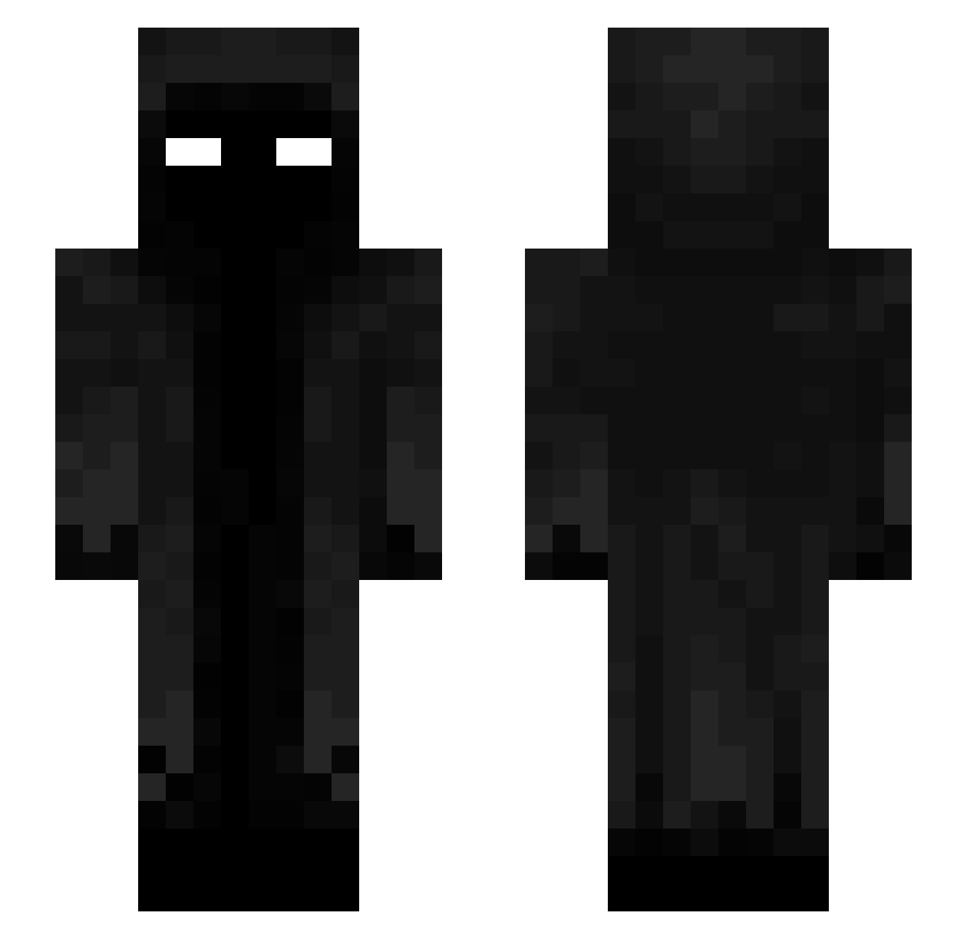 zahey76 Minecraft skin, front and back view