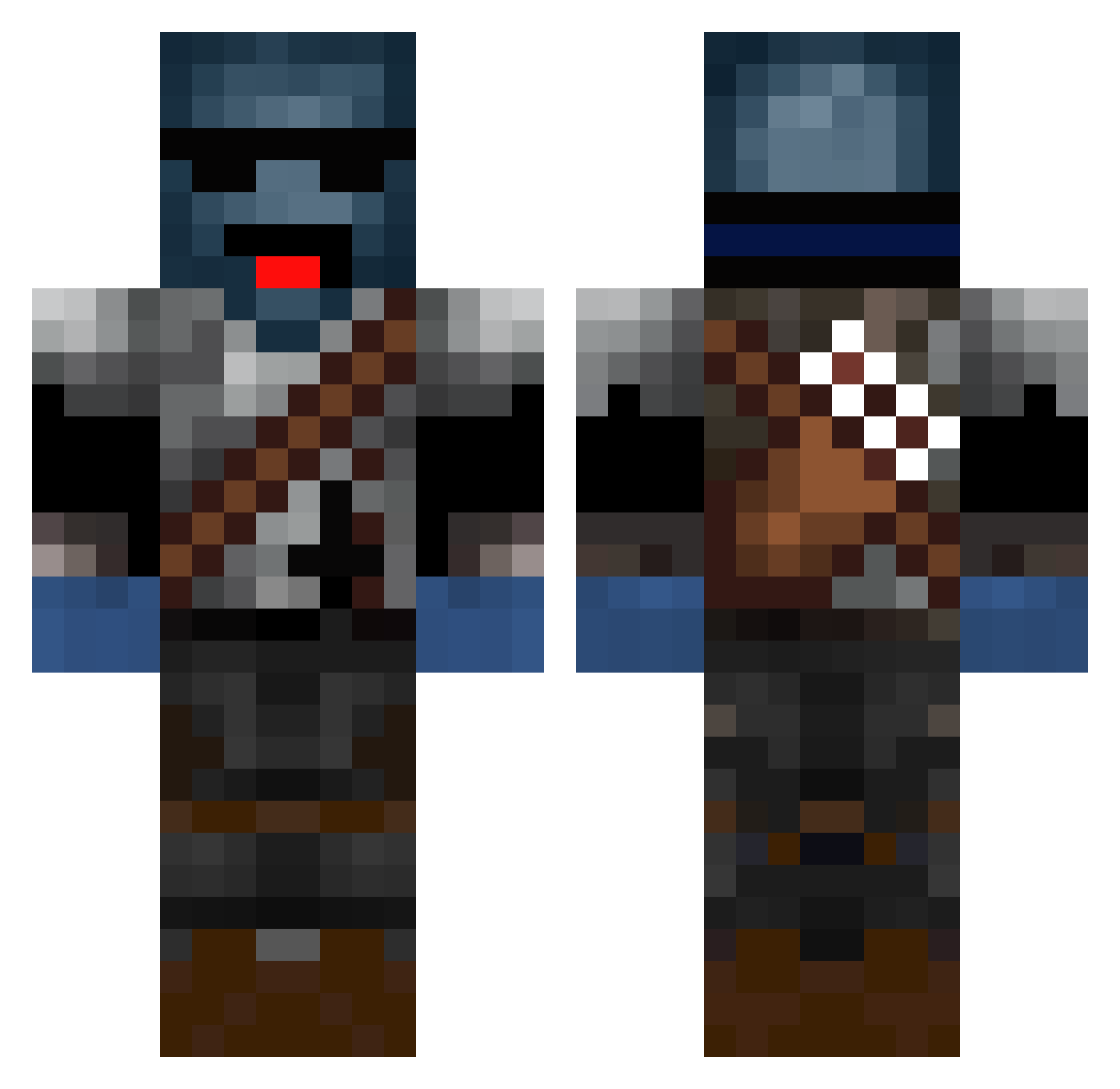 That_DudeYT Minecraft skin, front and back view