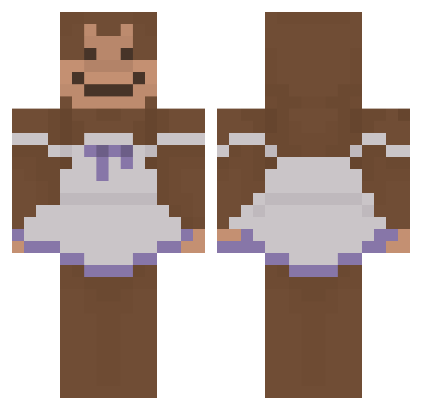 savyp_ Minecraft skin, front and back view