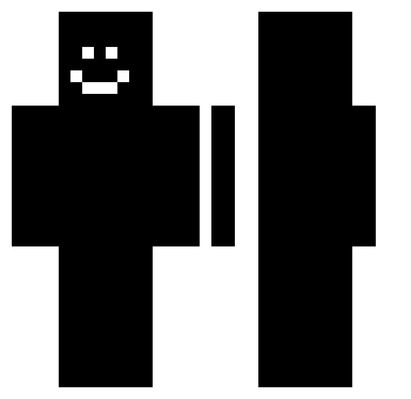 shinsh1010 Minecraft skin, front and back view