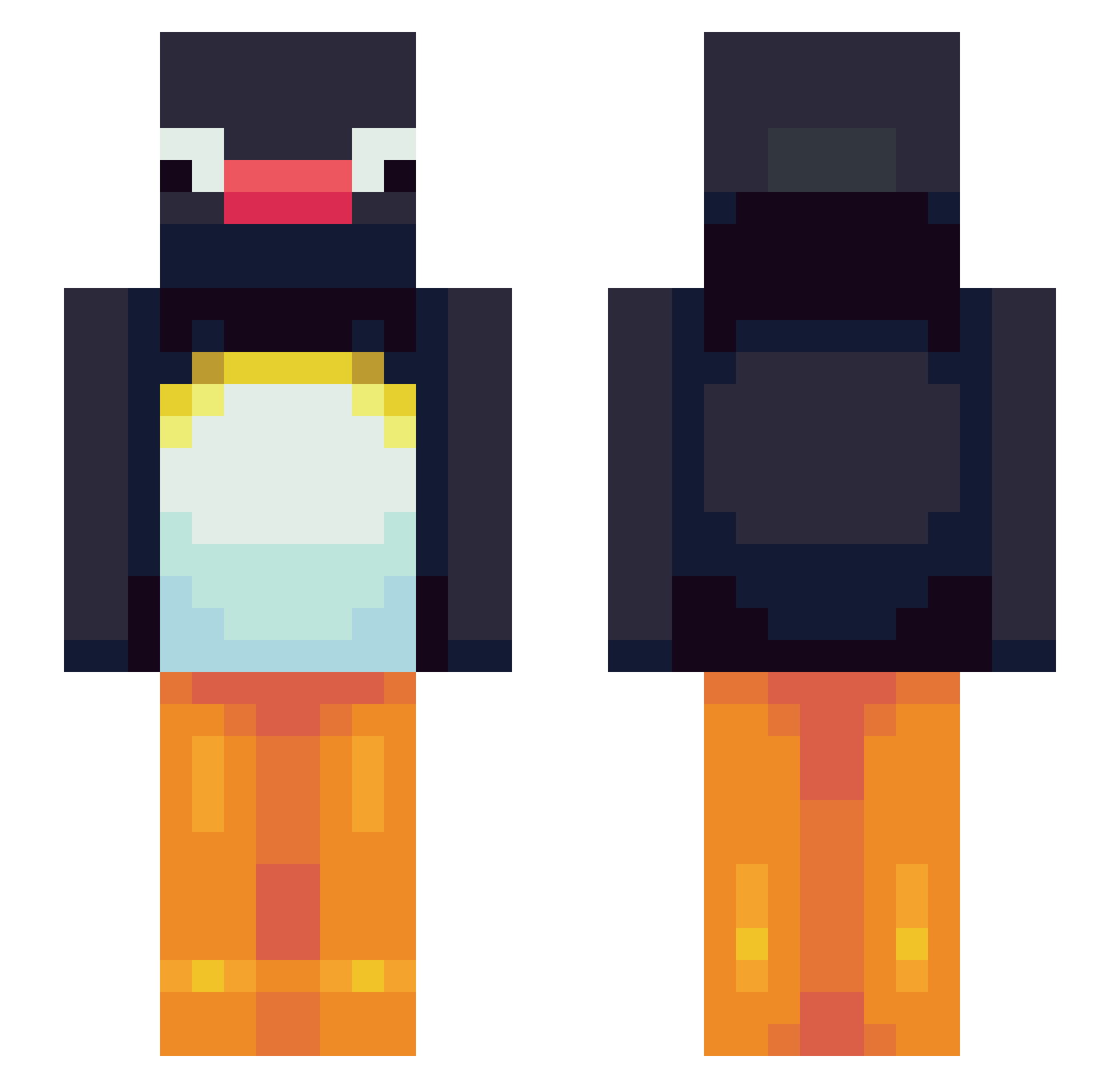 zzango__o Minecraft skin, front and back view