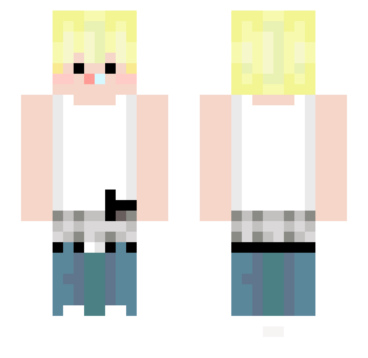 Yerinn__ Minecraft skin, front and back view
