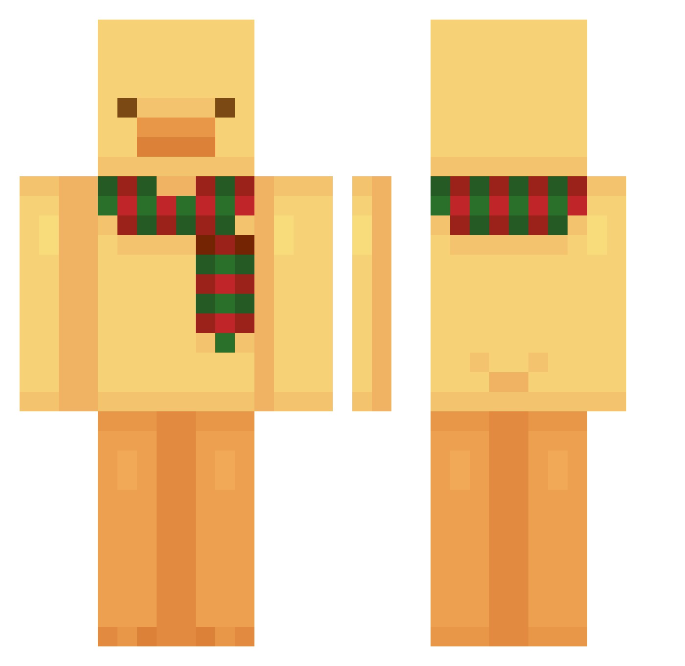 Toby_0504 Minecraft skin, front and back view