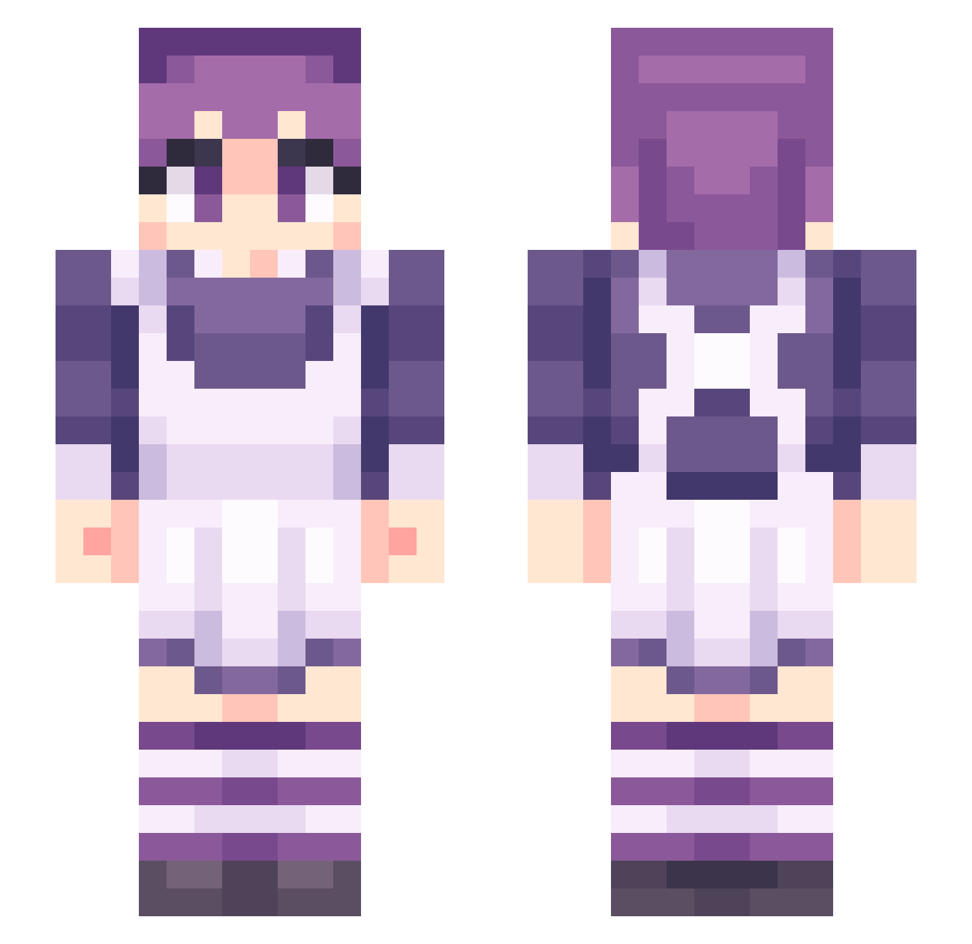 scott_pilgram Minecraft skin, front and back view