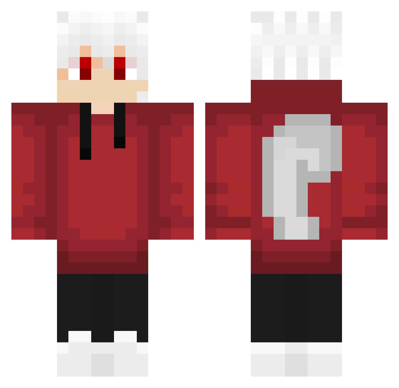 Ugur_erctn Minecraft skin, front and back view