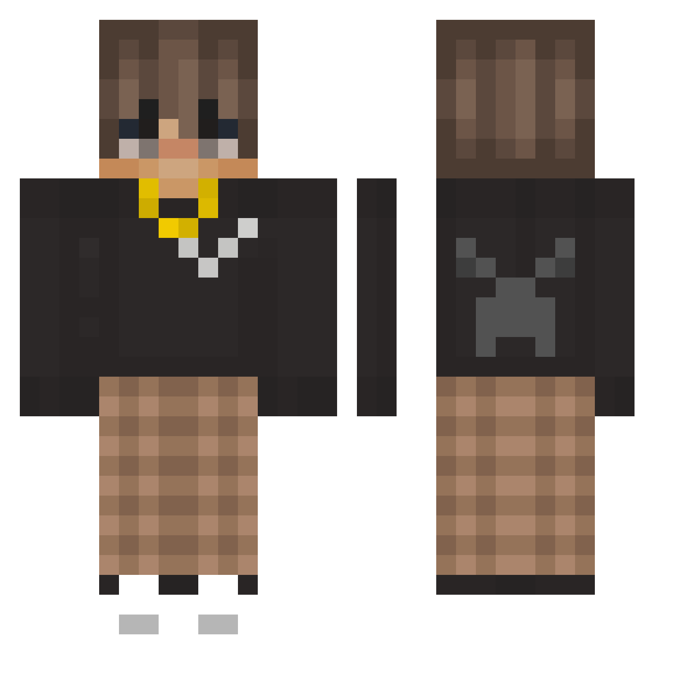 StanDeMann_ Minecraft skin, front and back view