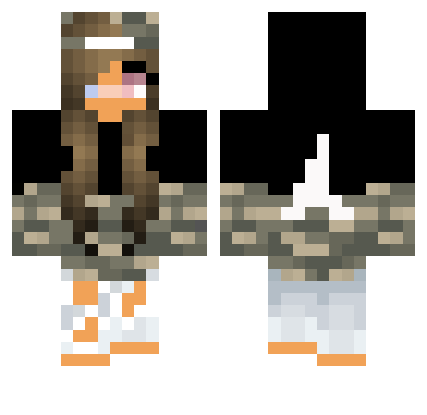 Solar_Eliptic34 Minecraft skin, front and back view
