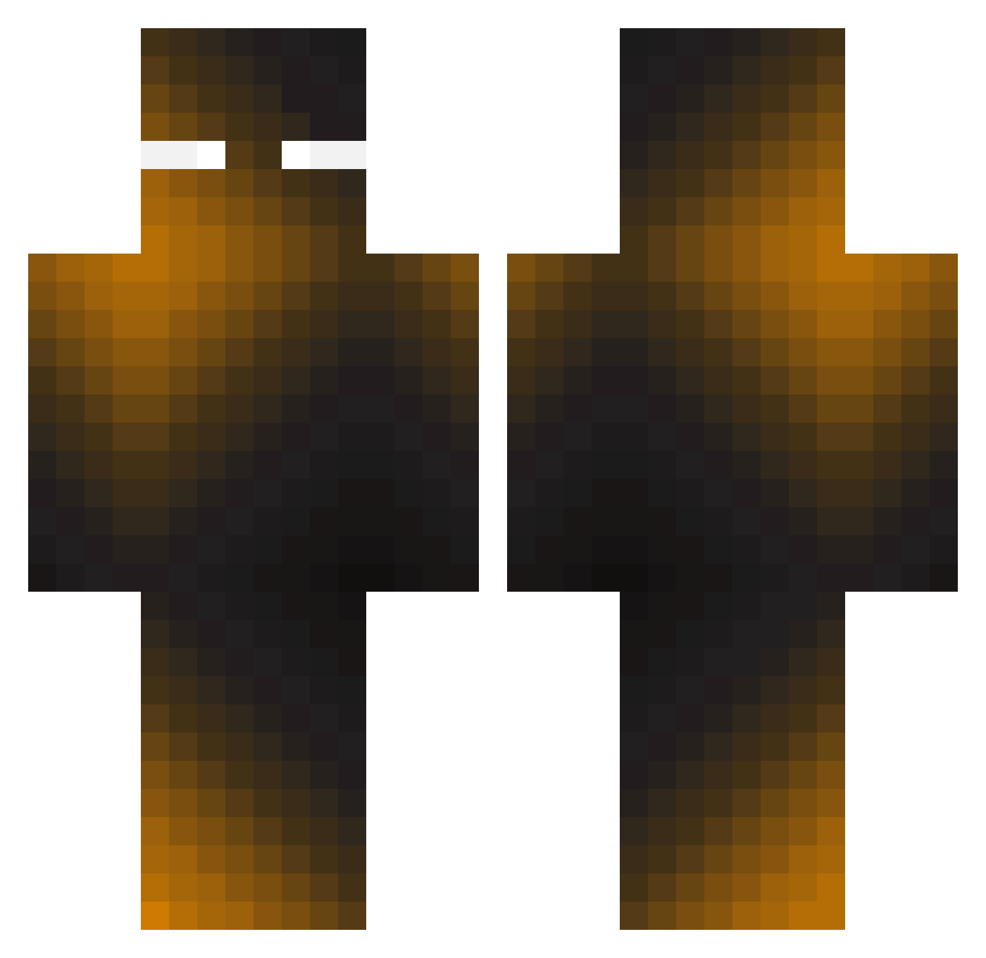 serpantbot_135 Minecraft skin, front and back view