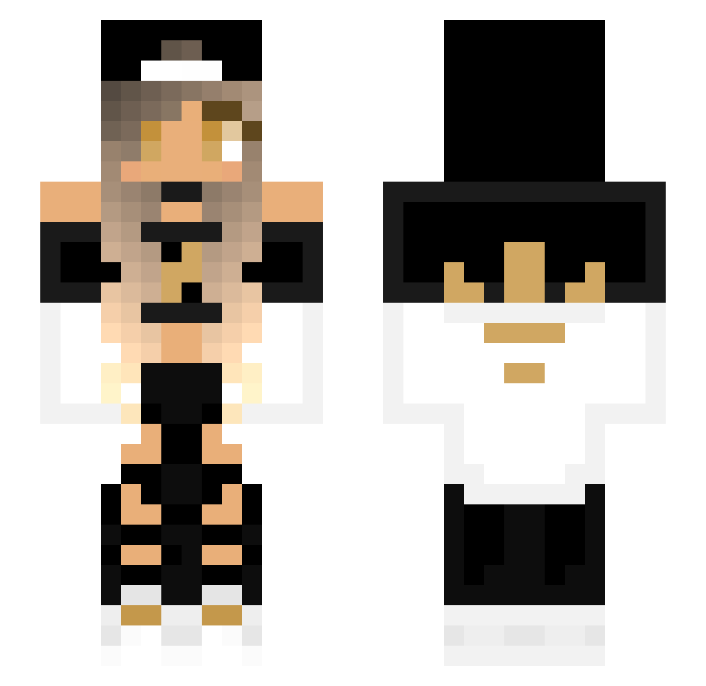 _Nxzzi_ Minecraft skin, front and back view