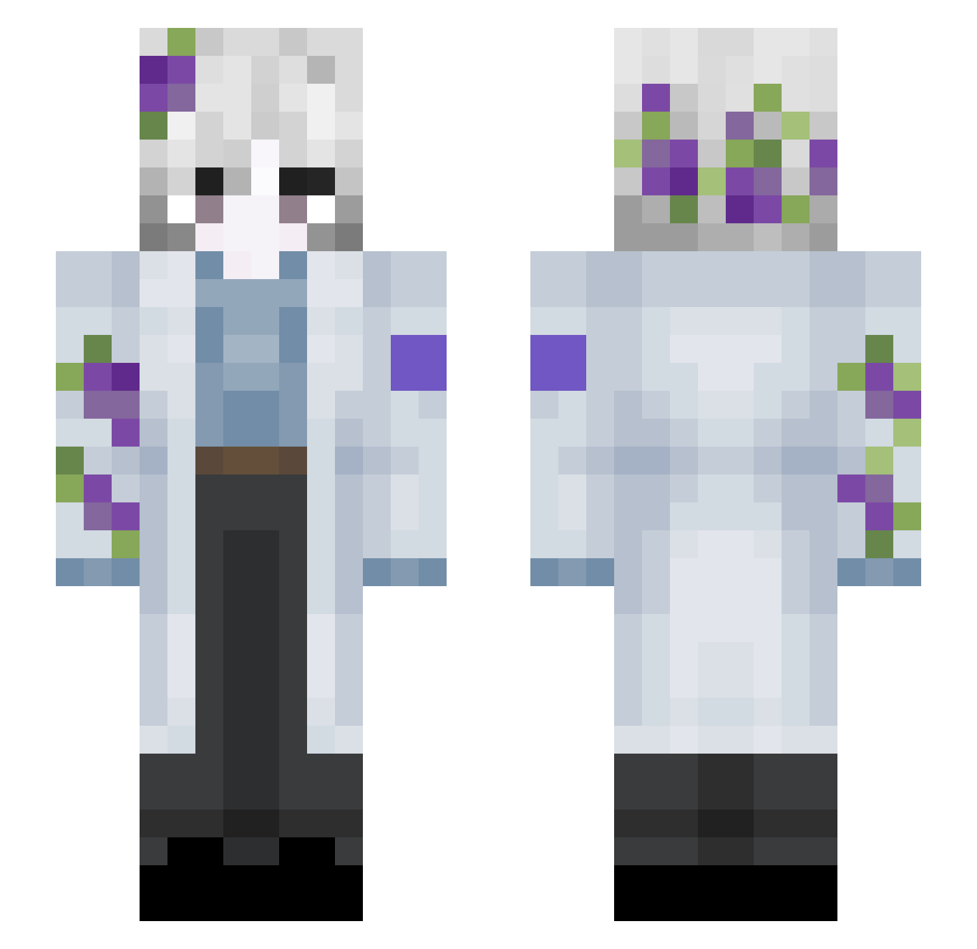 miffiin_ Minecraft skin, front and back view