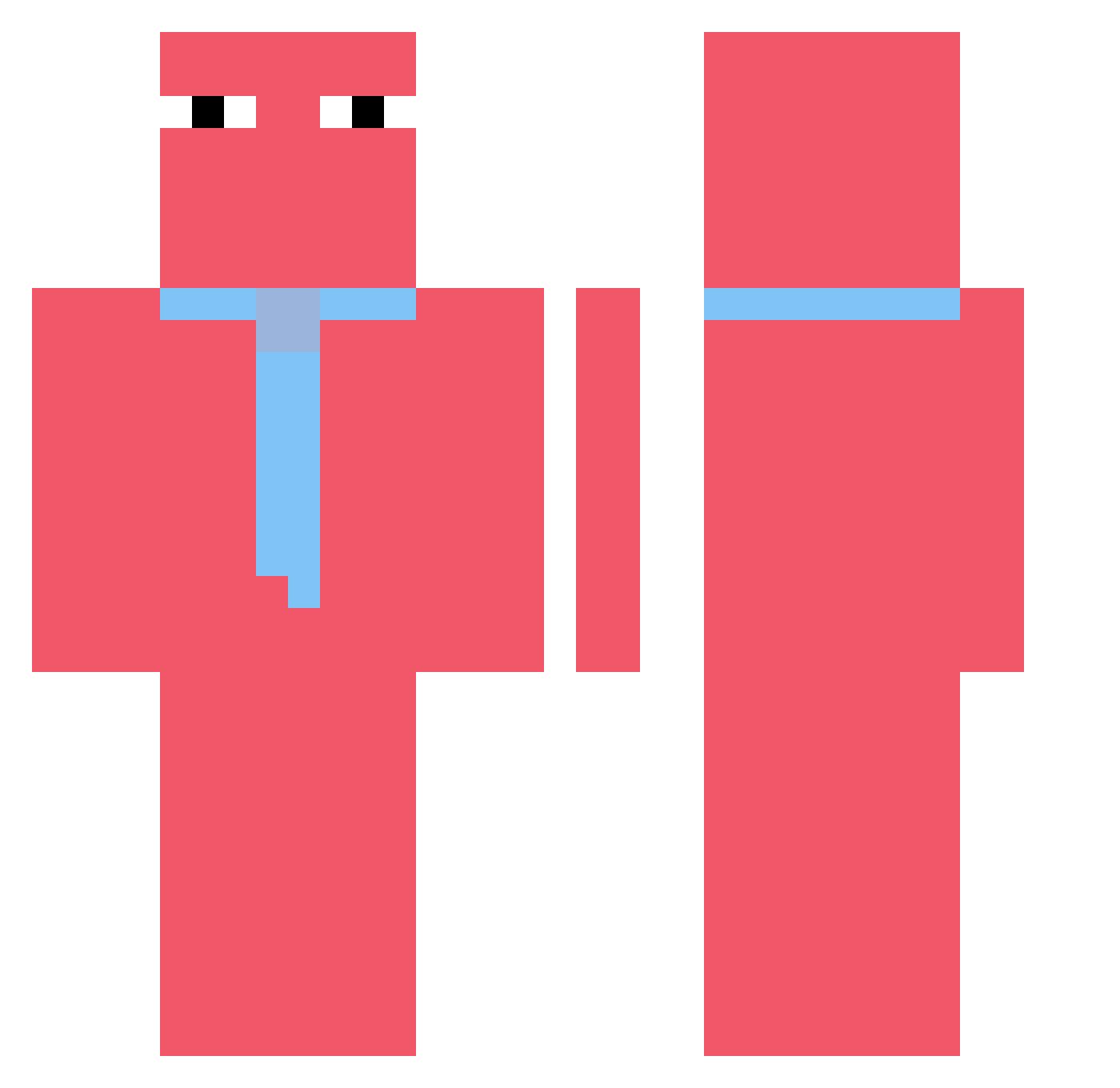 swampfeast1 Minecraft skin, front and back view