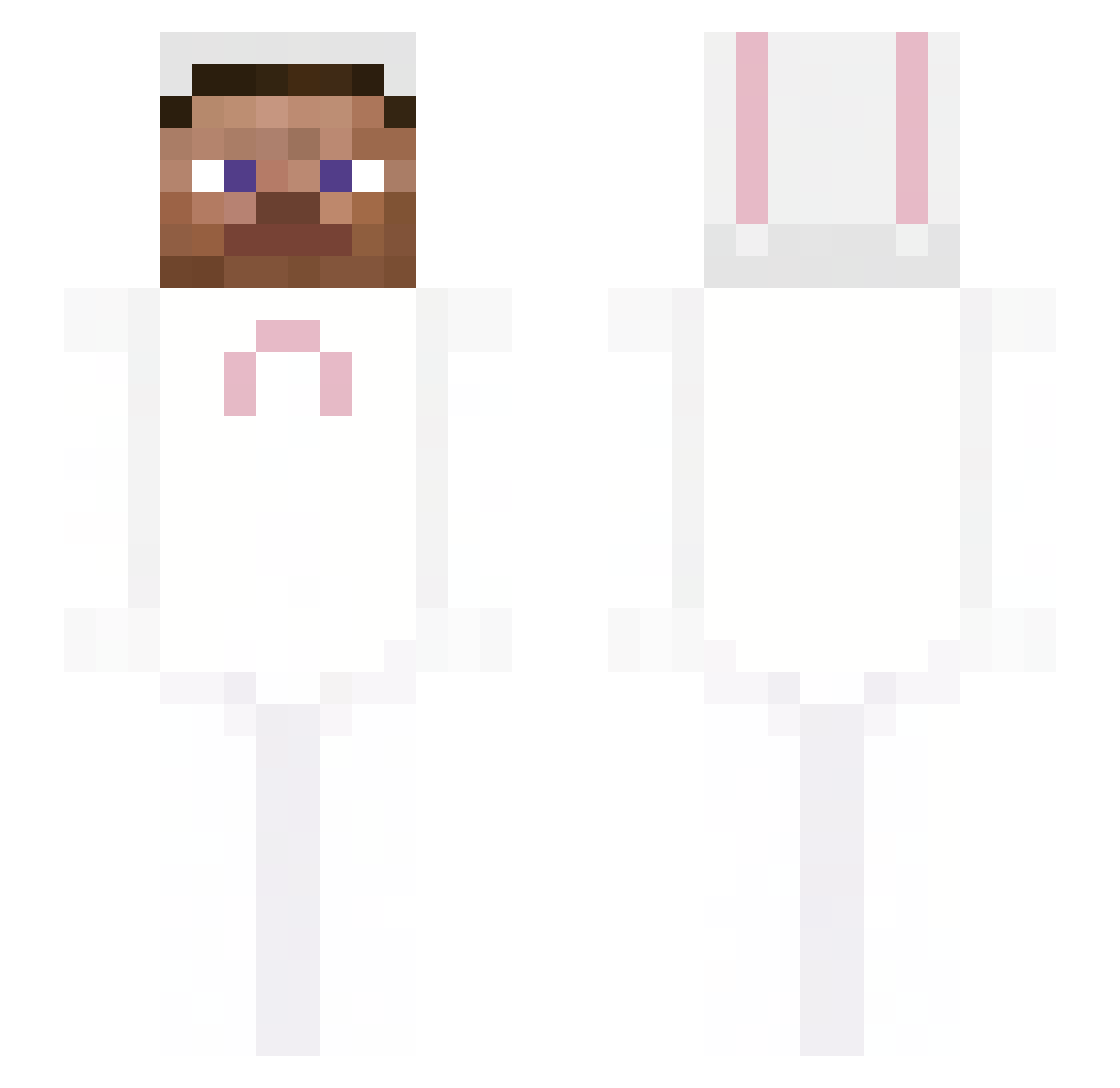 thelittlerip Minecraft skin, front and back view