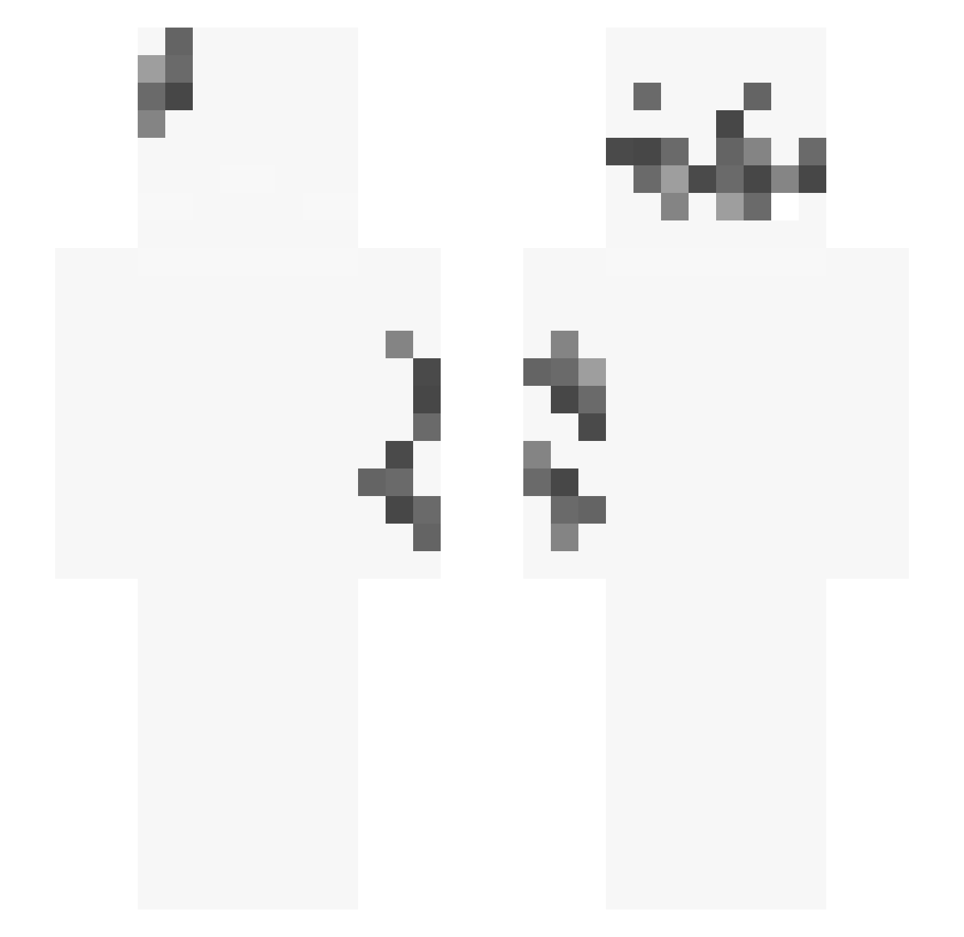 LJJG Minecraft skin, front and back view
