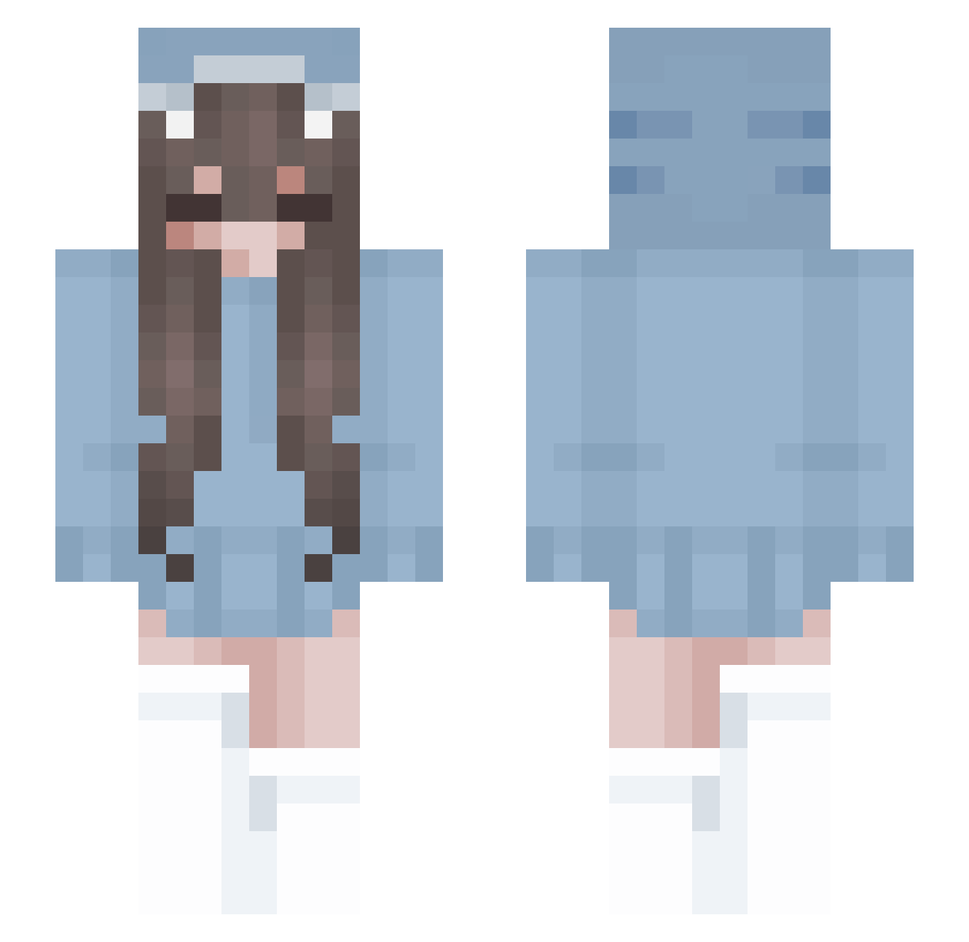 The_GoodPlayer19 Minecraft skin, front and back view
