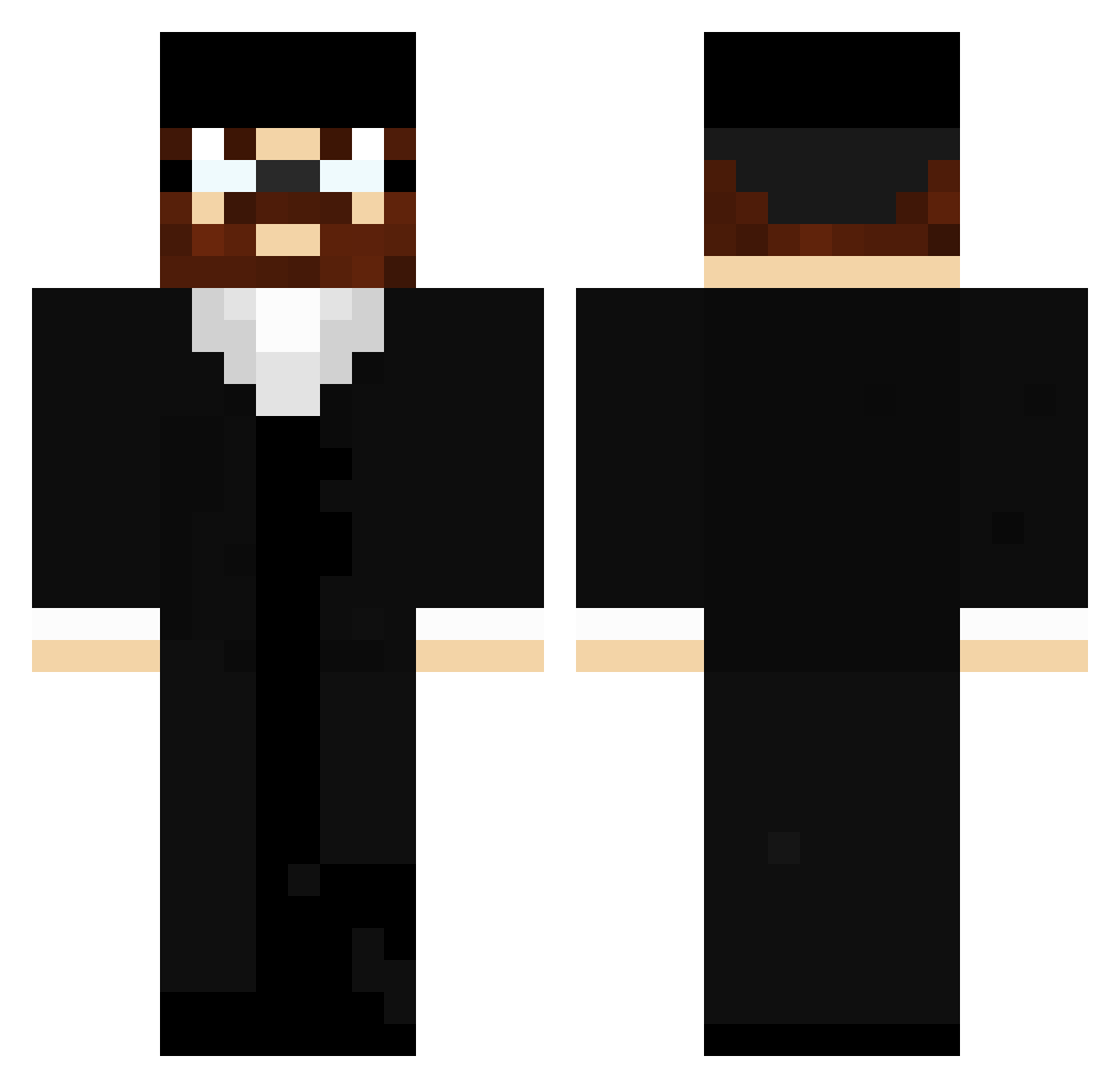skibidi_adijosek Minecraft skin, front and back view