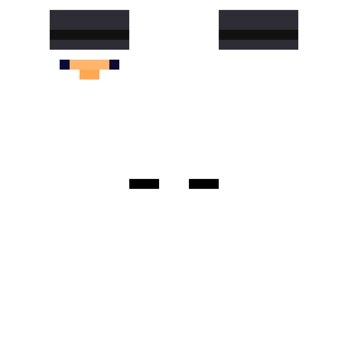 shampitioner Minecraft skin, front and back view