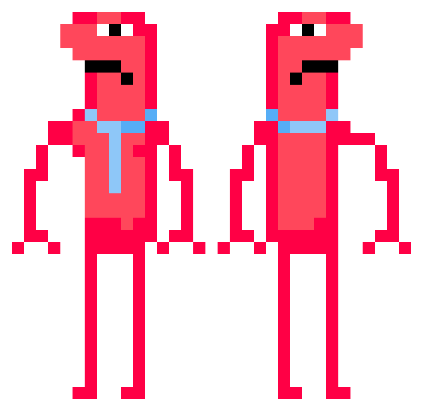 HammerTime17344 Minecraft skin, front and back view