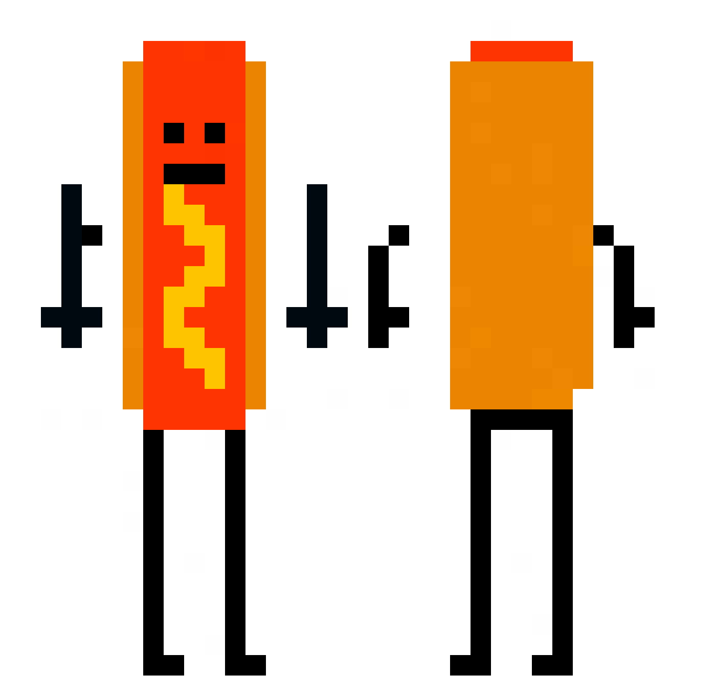 YTconytogood Minecraft skin, front and back view