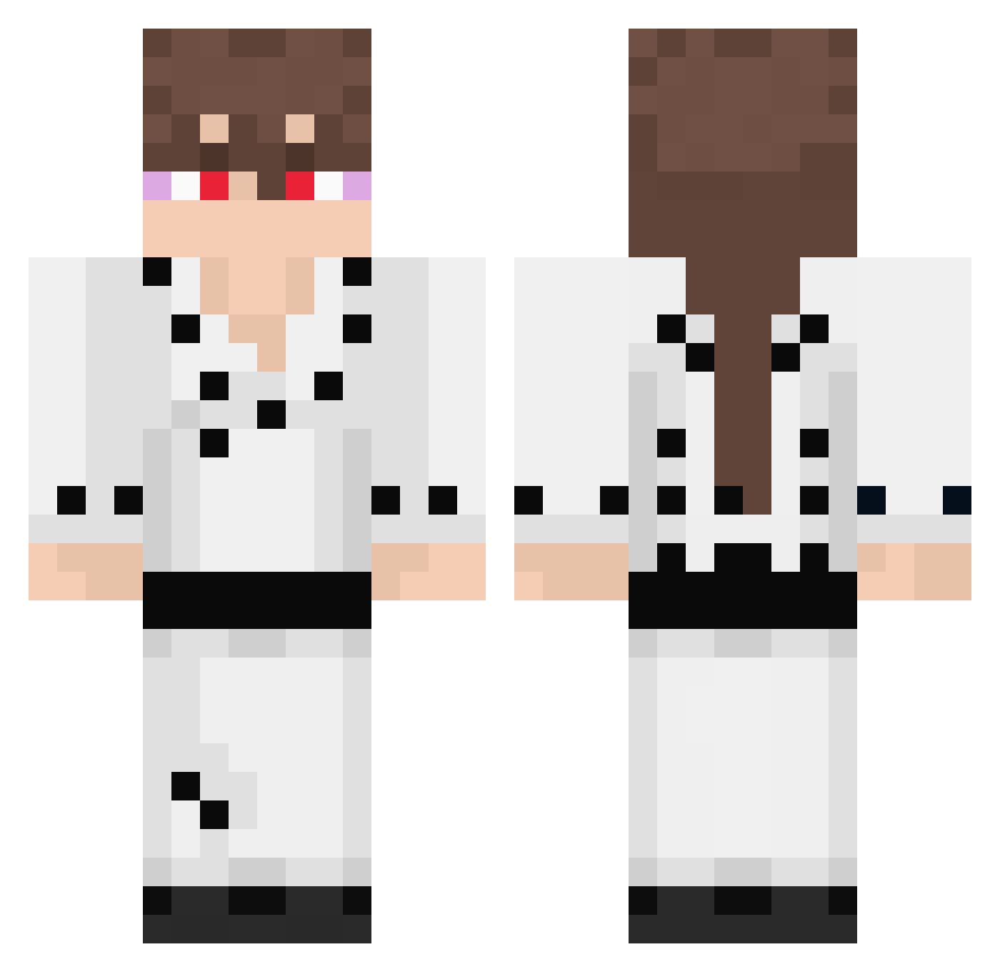 Perseus_2007 Minecraft skin, front and back view