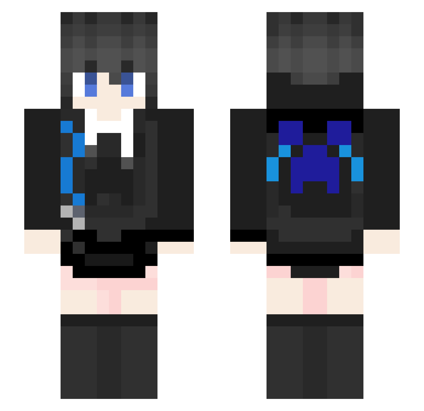 xiaoat_byd Minecraft skin, front and back view