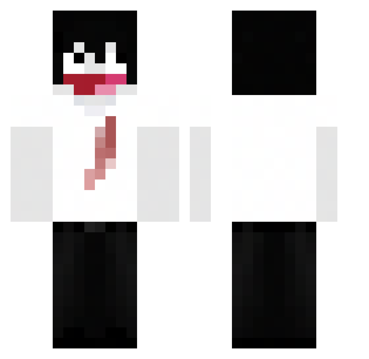 BL4TZ_3 Minecraft skin, front and back view