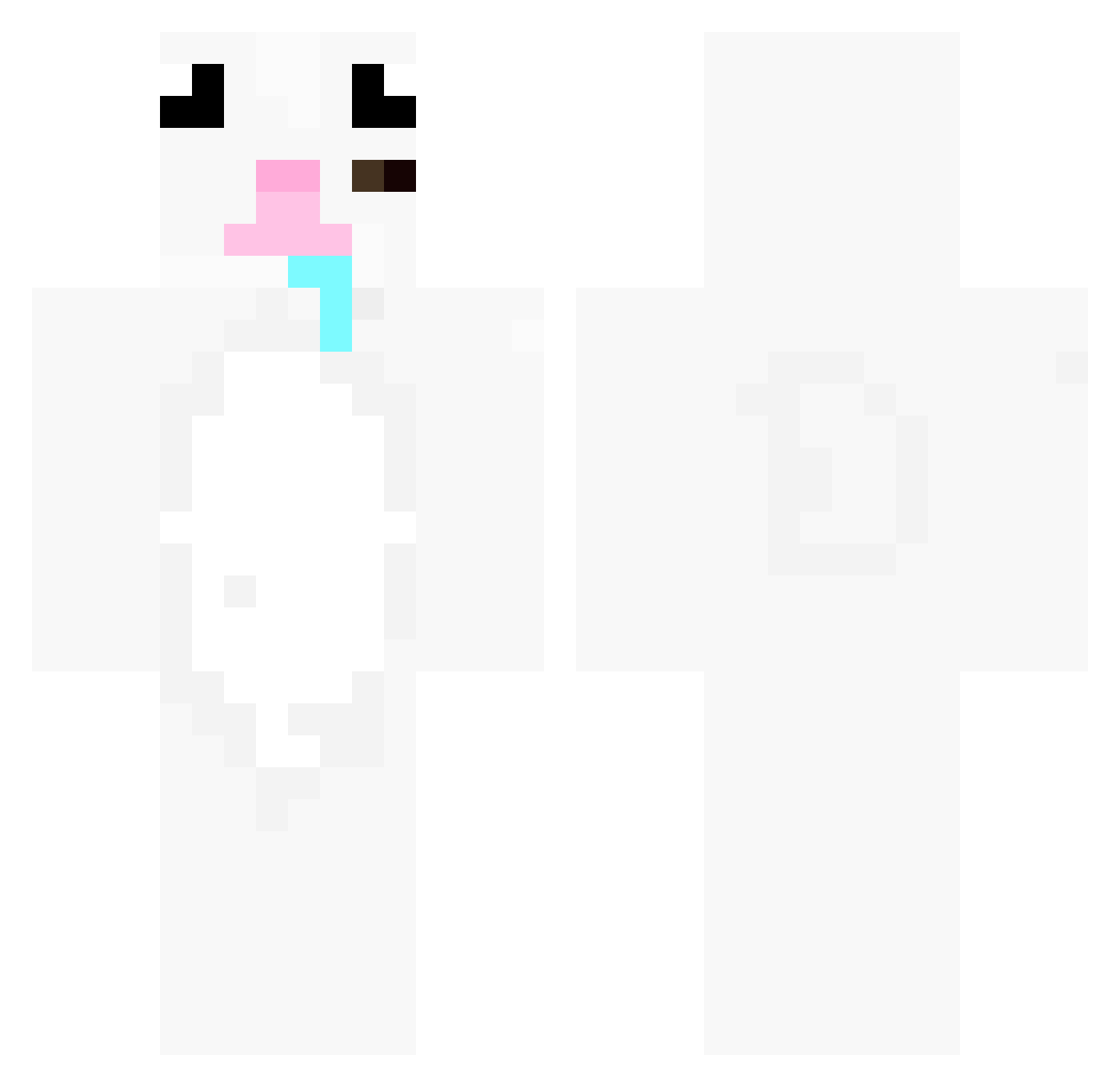 BobbyEddie007 Minecraft skin, front and back view