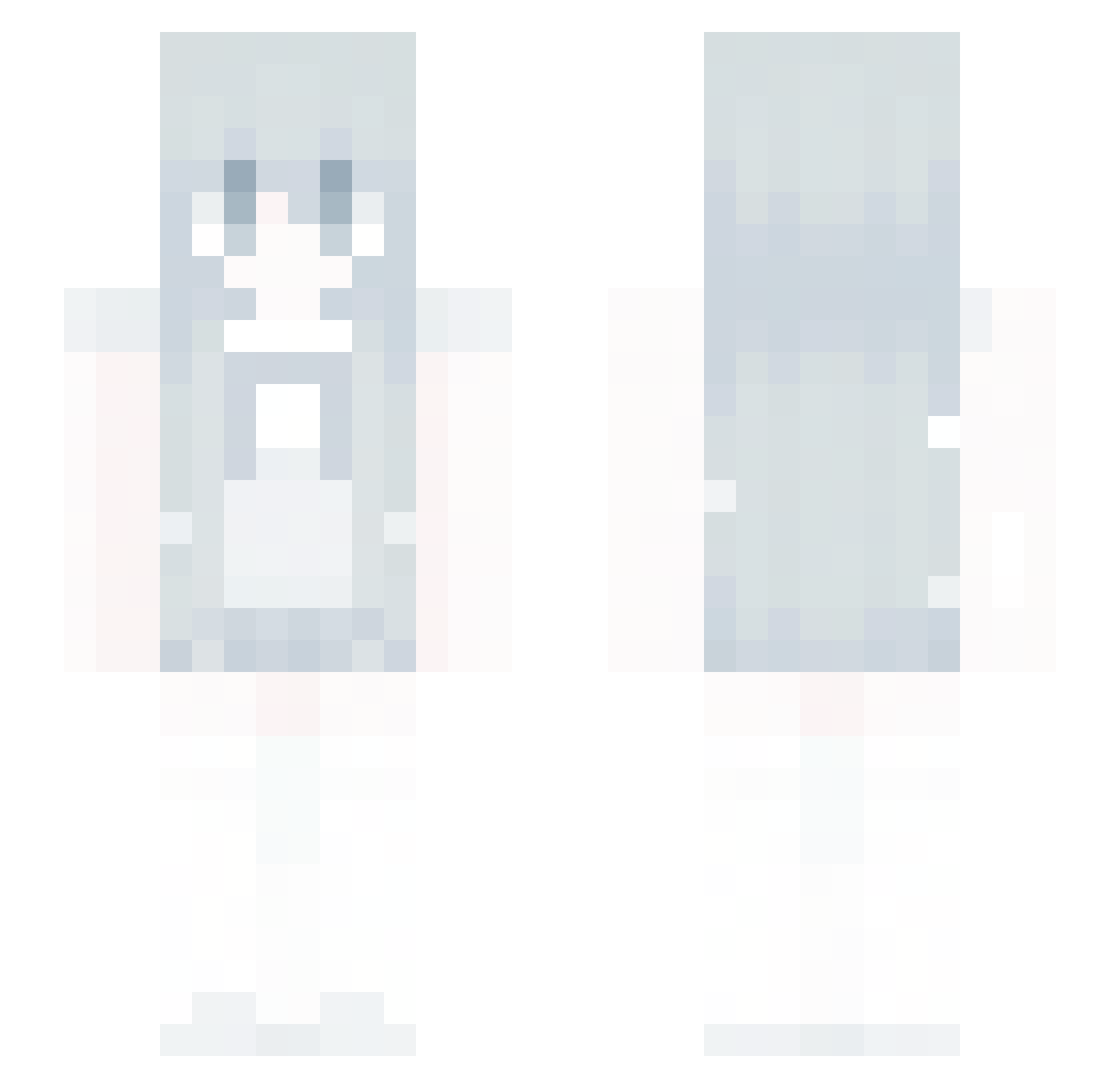 Cadoi2 Minecraft skin, front and back view